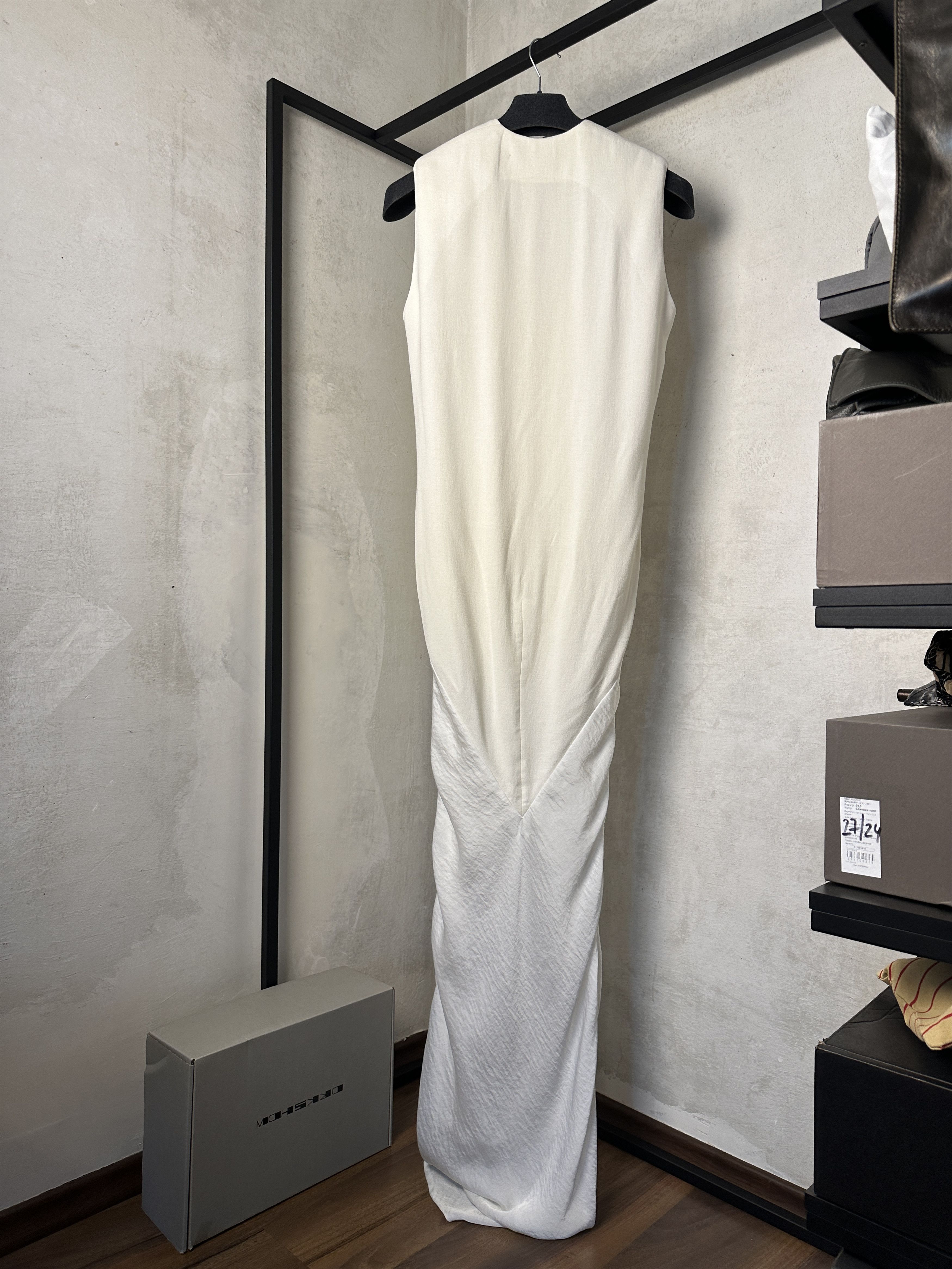 Haider Ackermann Haider Ackermann Maxi V-line Dress Size S / US 4 / IT 40 - 6 Thumbnail