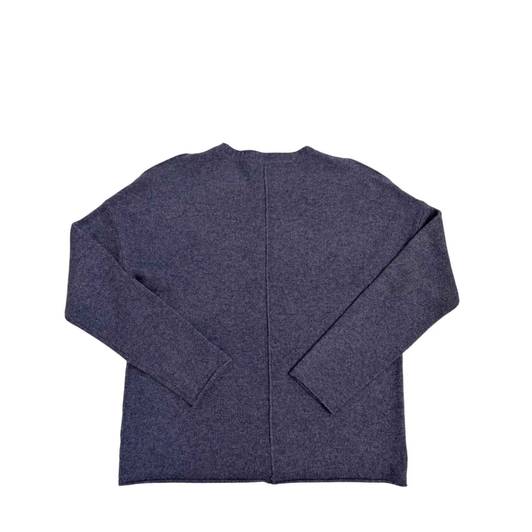 Vintage 360 Sweater Women's Cashmere Cold Shoulder Sweater Blue Size L Size L / US 10 / IT 46 - 4 Thumbnail