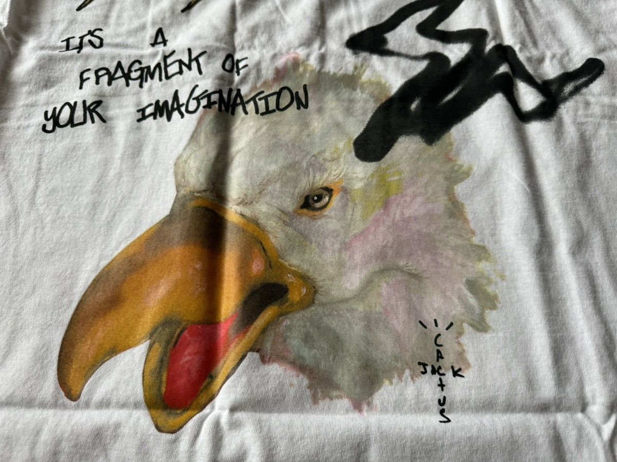 Fragment Design × Hiroshi Fujiwara × Travis Scott Large Cactus Jack for Fragment Sunrise Tee Shirt White Size US L / EU 52-54 / 3 - 11 Thumbnail