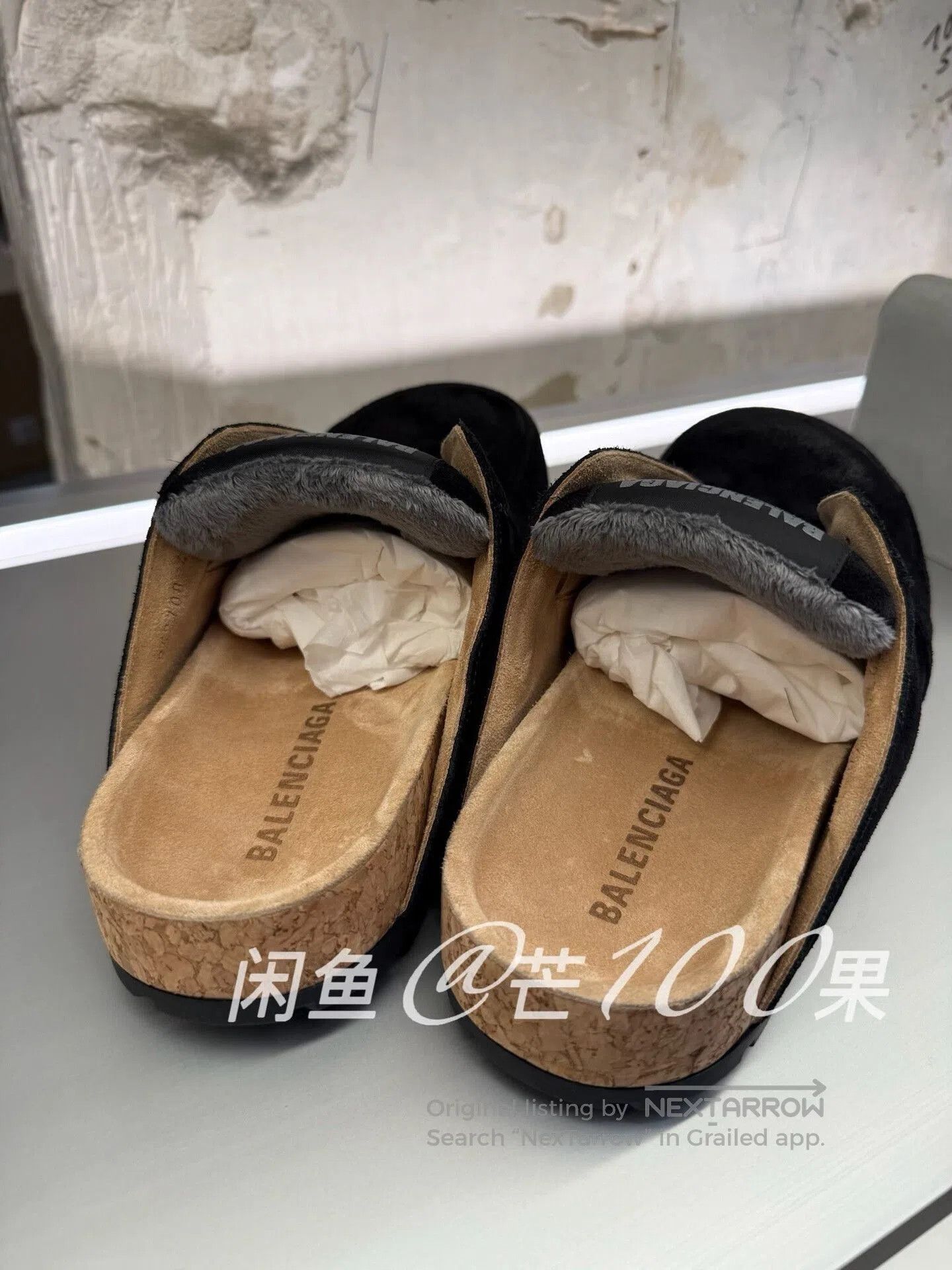 Balenciaga Balenciaga 26 Black Suede Mules. Size US 10 / EU 43 - 3 Thumbnail