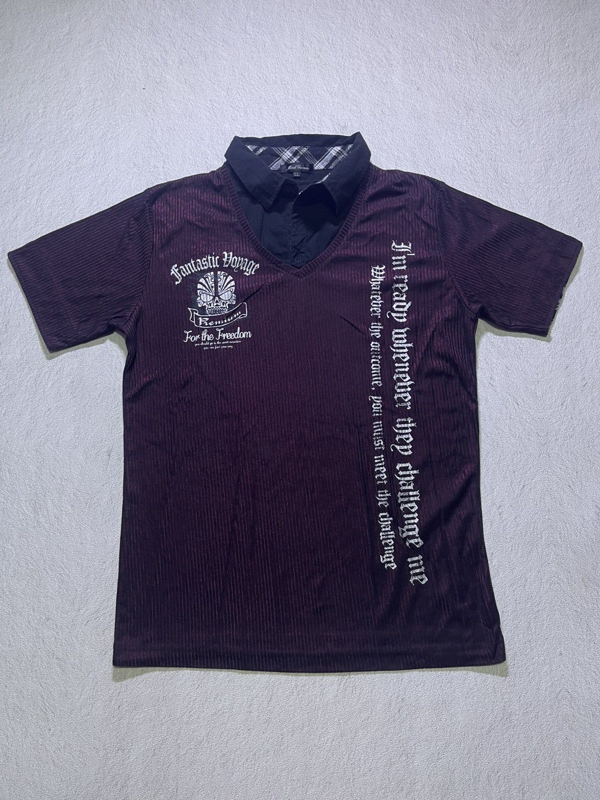 Japanese Brand Y2K MIND GAMES short sleeve tshirt Size US M / EU 48-50 / 2 - 1 Thumbnail
