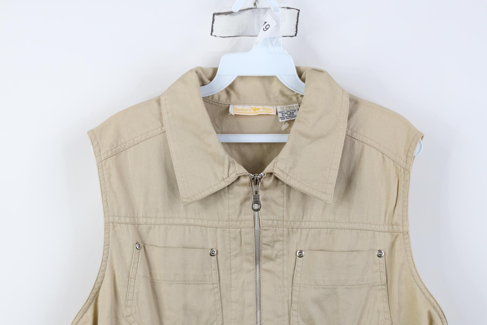 Vintage Vintage 90s Streetwear Sleeveless Safari Bush Vest Jacket Size XL / US 12-14 / IT 48-50 - 2 Thumbnail