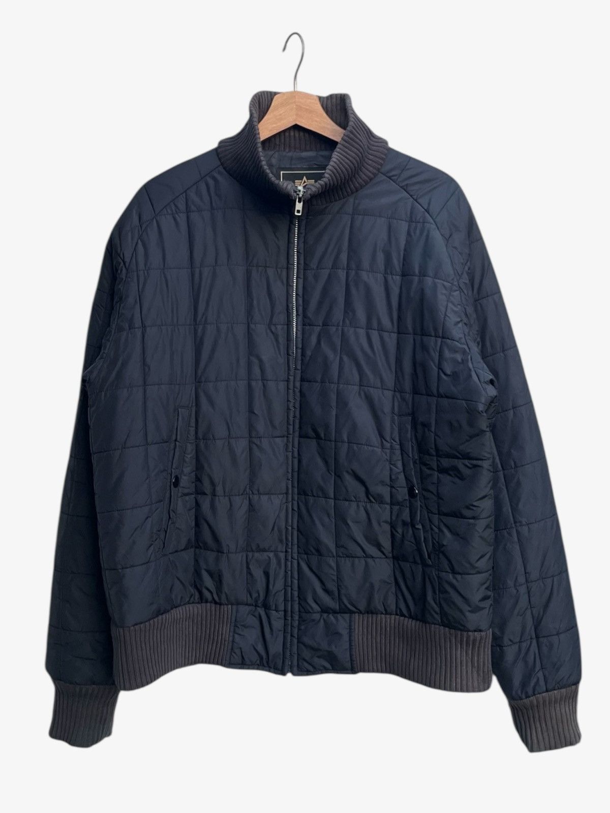Alpha Industries Quilted Bomber Jacket