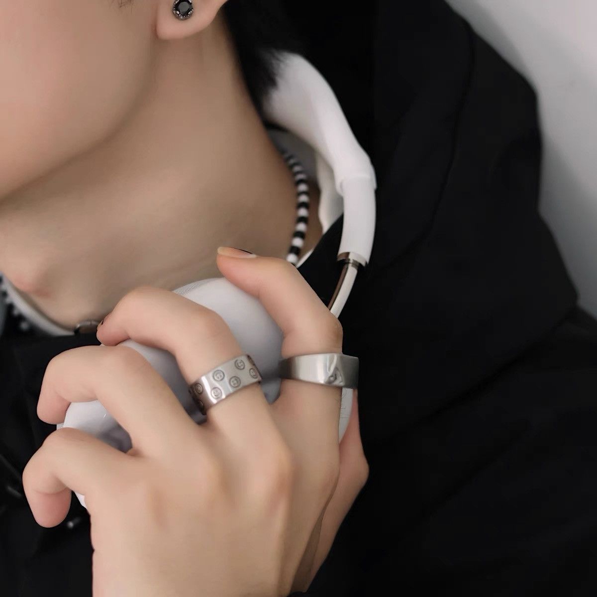 Japanese Brand × Vintage Retro punk rings Size ONE SIZE - 1 Thumbnail