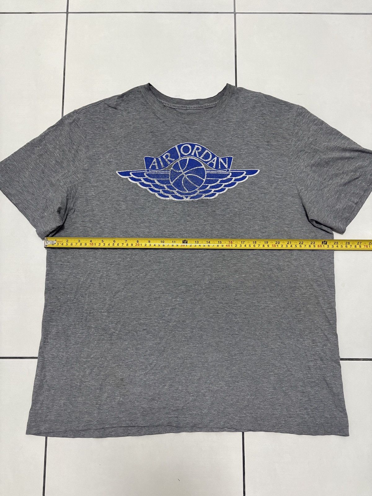 Jordan Brand Rare Vintage Air Jordan Big Logo Size US XXL / EU 58 / 5 - 8 Thumbnail