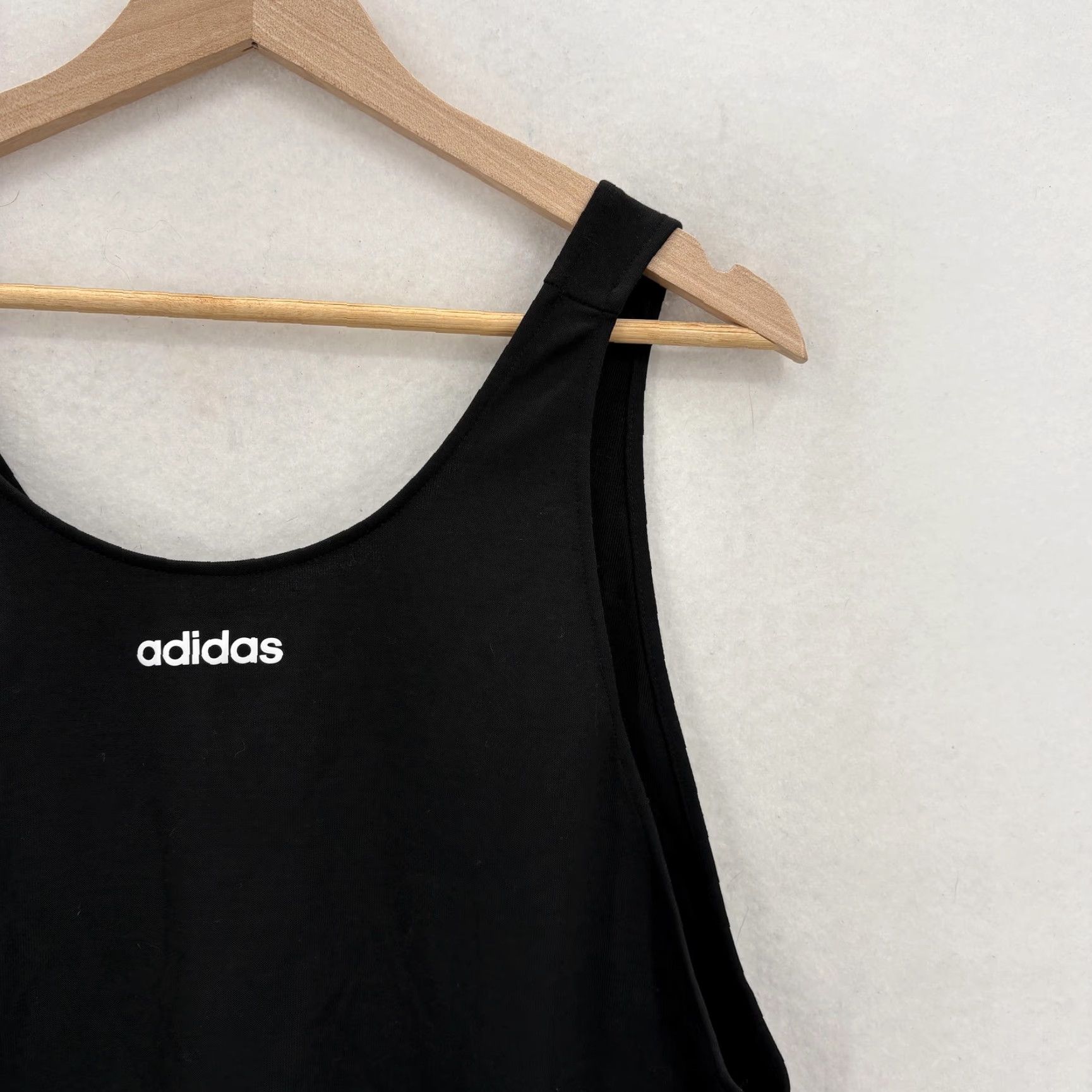 Adidas Adidas Jumpsuit Womens M Black Climalite Drawstring Training Shorts Romper NWT Size 32" / US 10 / IT 46 - 2 Thumbnail