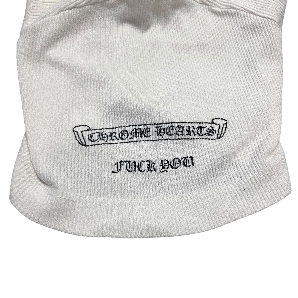 Chrome Hearts Old CHROME HEARTS "FUCK YOU" Logo Print Tee Size US M / EU 48-50 / 2 - 6 Thumbnail