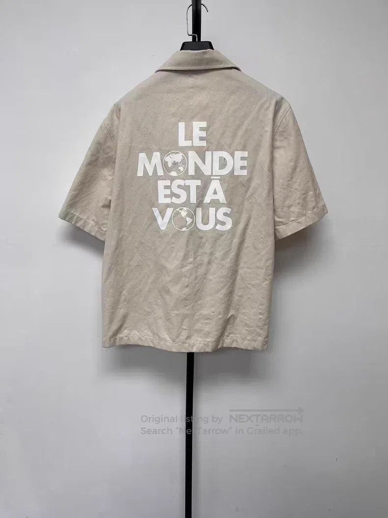 Louis Vuitton Louis Vuitton Men's Spring and Summer Series Mulberry Silk Size US L / EU 52-54 / 3 - 2 Thumbnail