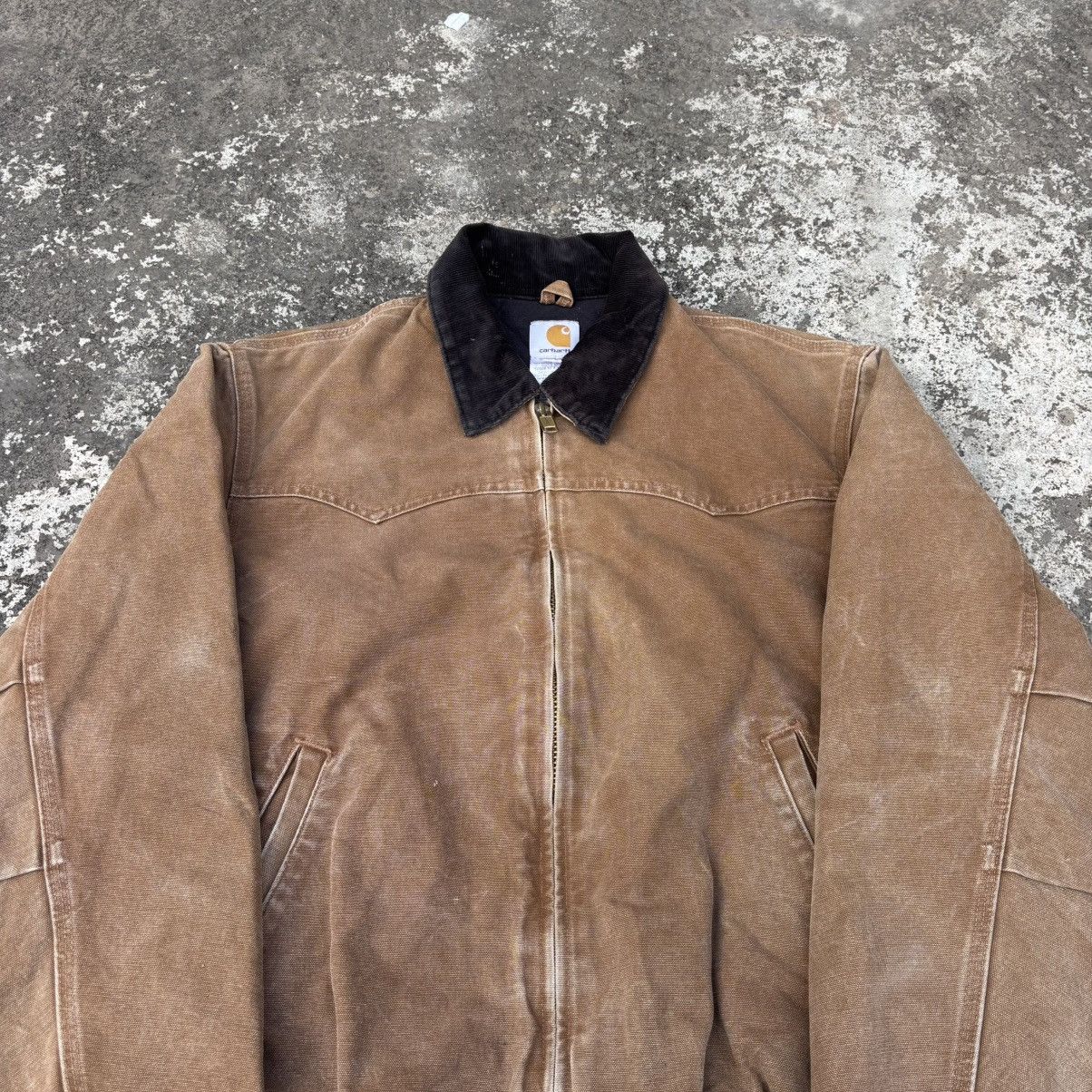 Carhartt Vintage Carhartt Santa fe jacket Sun-faded J14 BRN Size US L / EU 52-54 / 3 - 2 Thumbnail