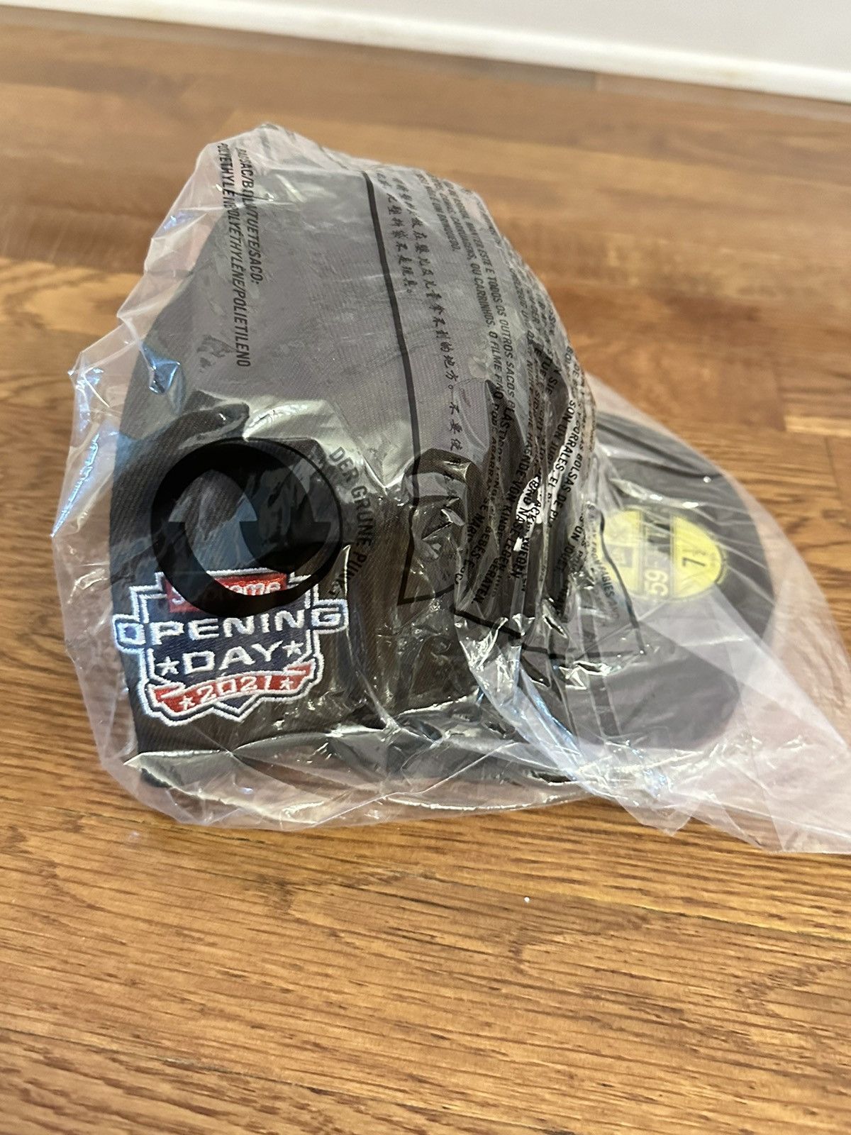 Supreme No Comp Box Logo New Era Brown Sz 7 1/2