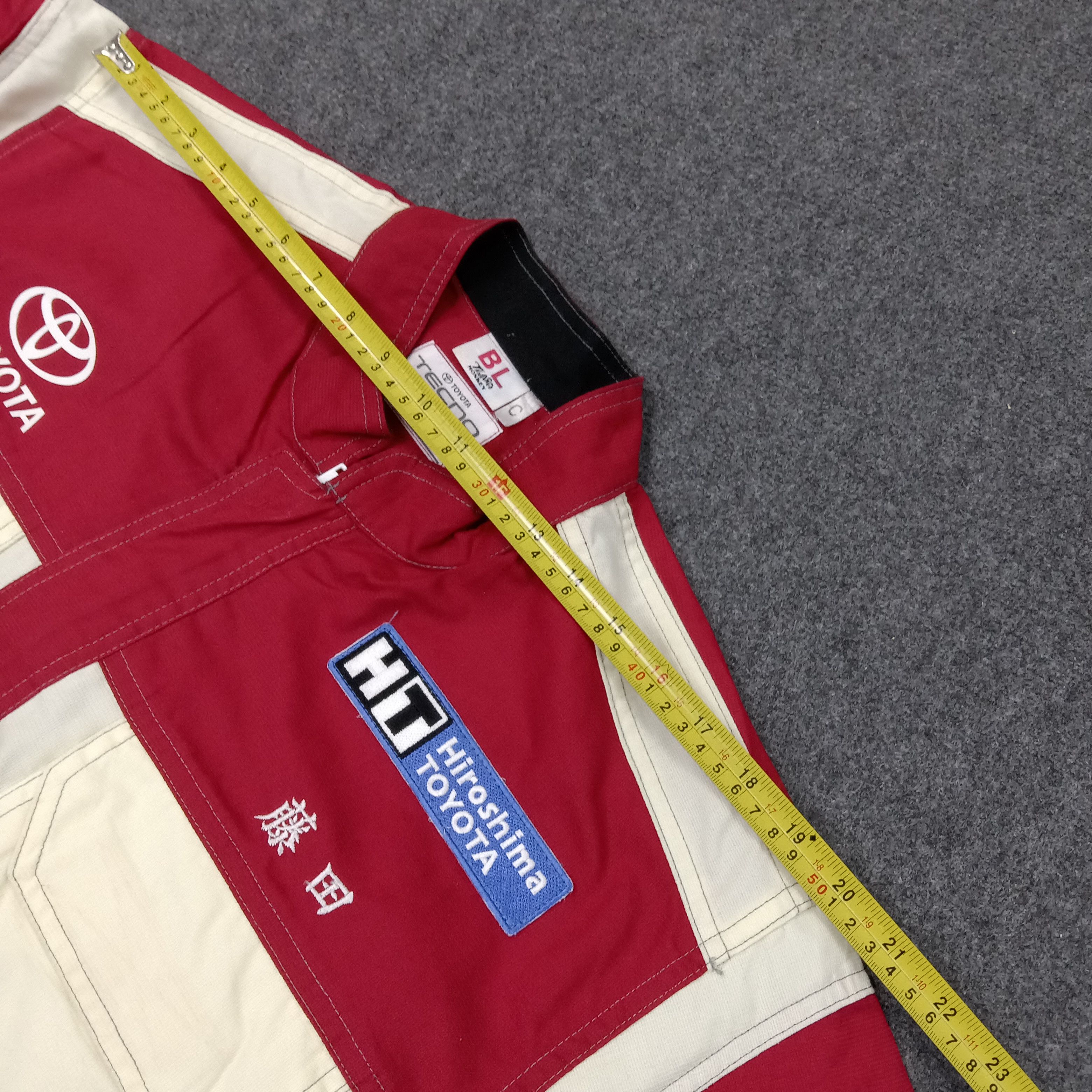 Japanese Brand Toyota Japanese Motorsports Racing Coverall Jacket C254N10 Size US L / EU 52-54 / 3 - 12 Thumbnail