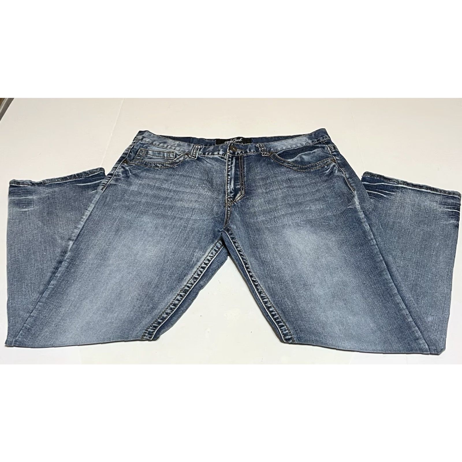 Vintage True Luck Jeans Shirt? Size US 38 / EU 54 - 2 Thumbnail