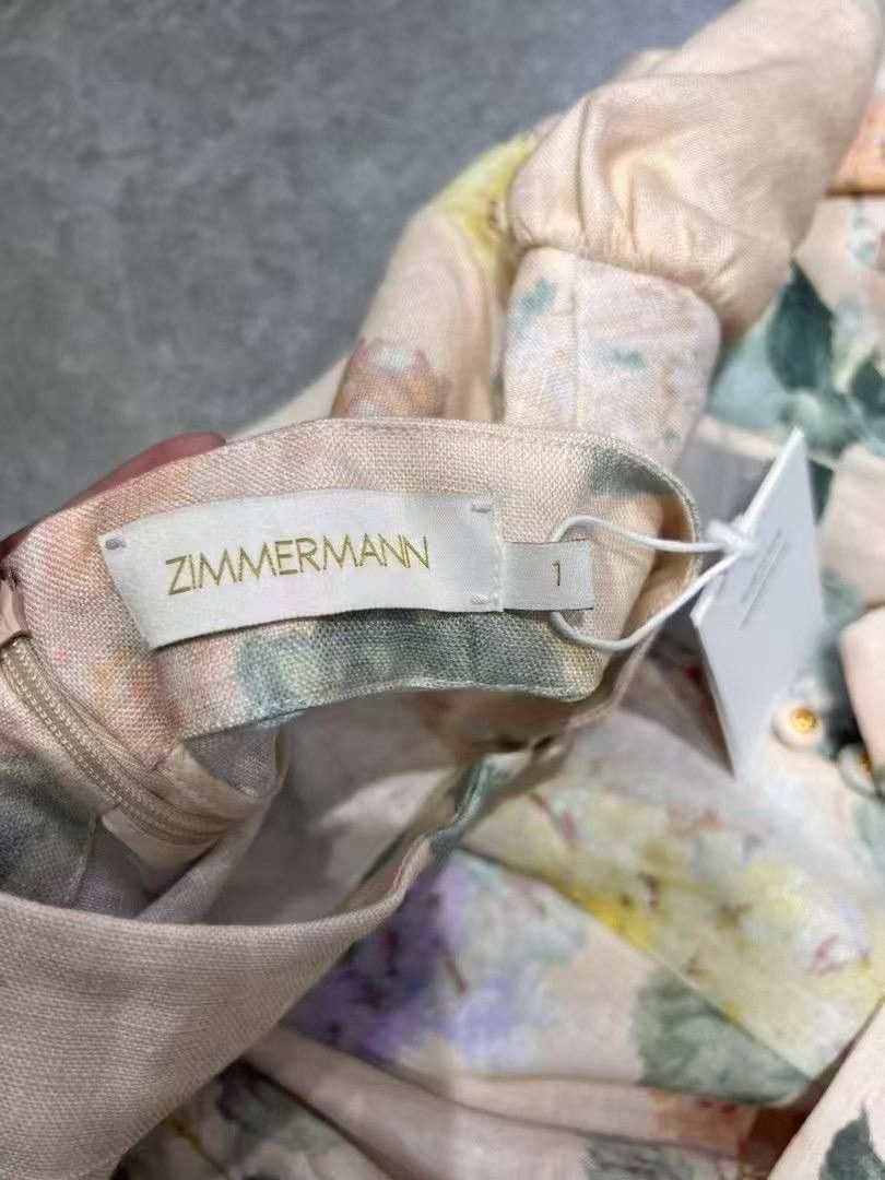 Zimmermann Illuminate Peplum Mini Dress Size M / US 6-8 / IT 42-44 - 6 Thumbnail