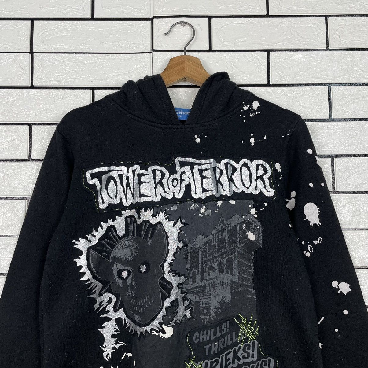 Disney Tokyo Disney Resort Tower Of Terror Hoodie Size US M / EU 48-50 / 2 - 11 Thumbnail