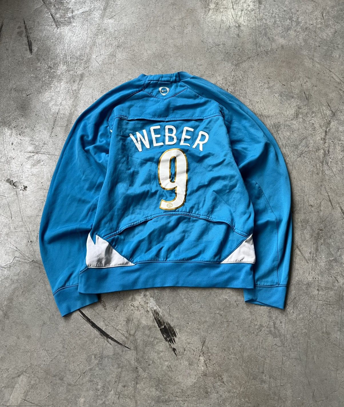Nike Nike PSV Eindhoven Football Sweatshirt #9 Weber 00s Size US L / EU 52-54 / 3 - 13 Thumbnail