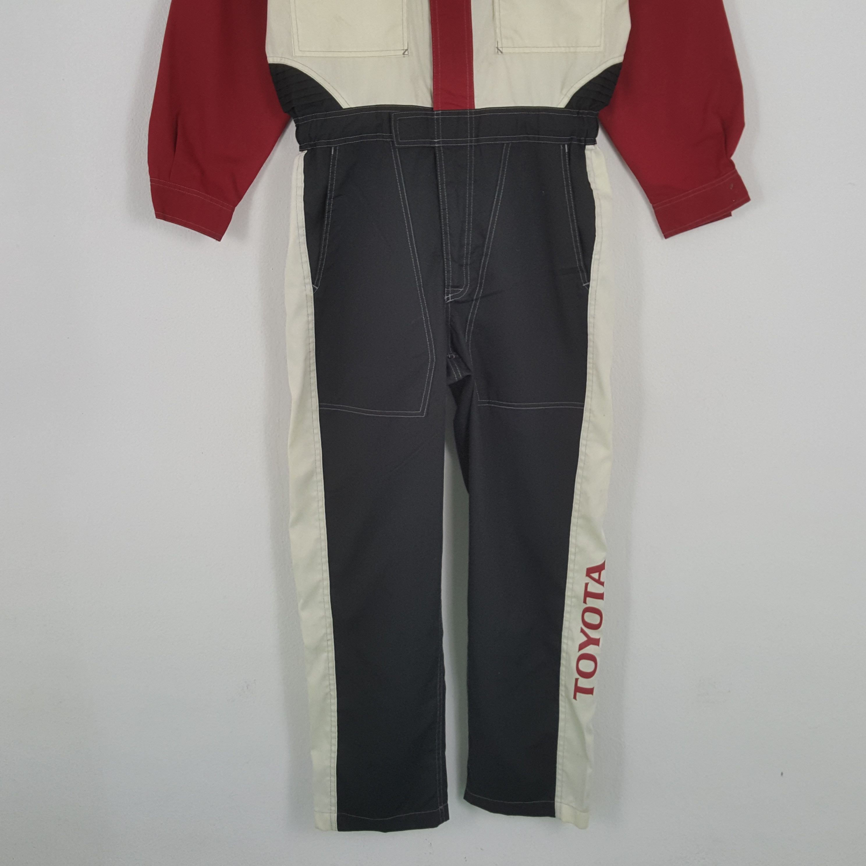 Vintage TOYOTA TECNO Racing Motorsports Style Coverall Jacket Size US M / EU 48-50 / 2 - 6 Thumbnail