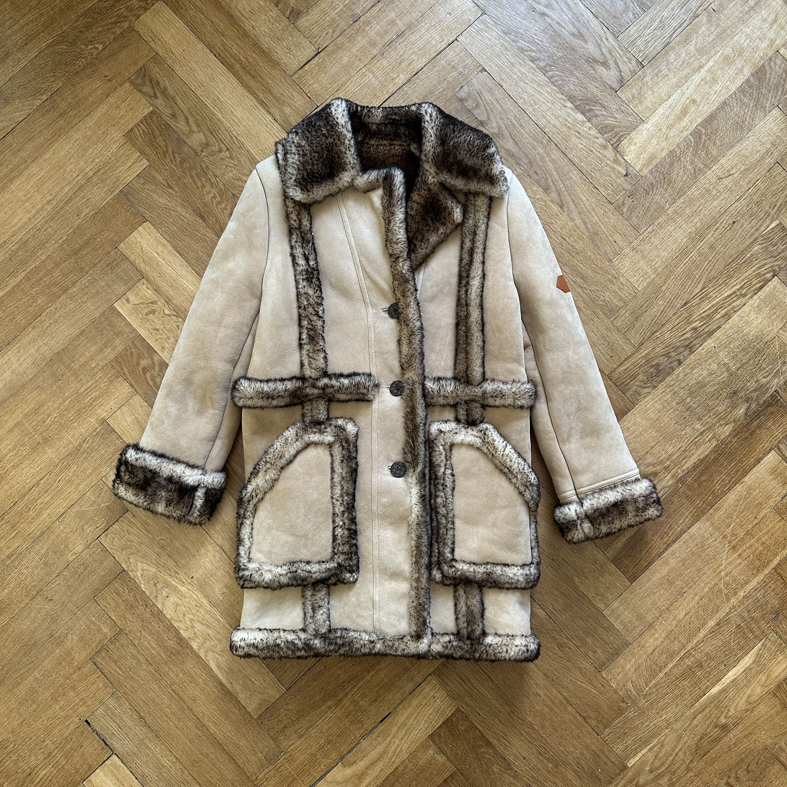 Louis Vuitton 2010s Prototype Shearling Fur Coat · INTO