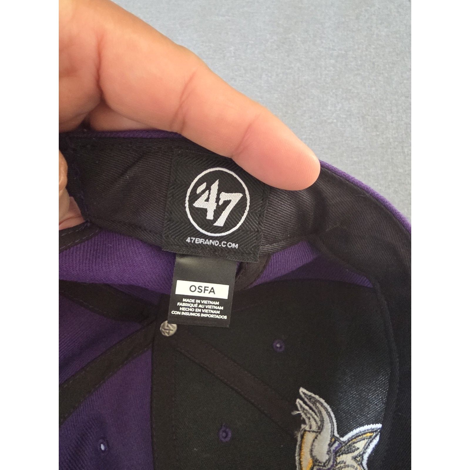 New Era Minnesota Vikings NFL Hat Cap SnapBack 47 Size ONE SIZE - 6 Thumbnail