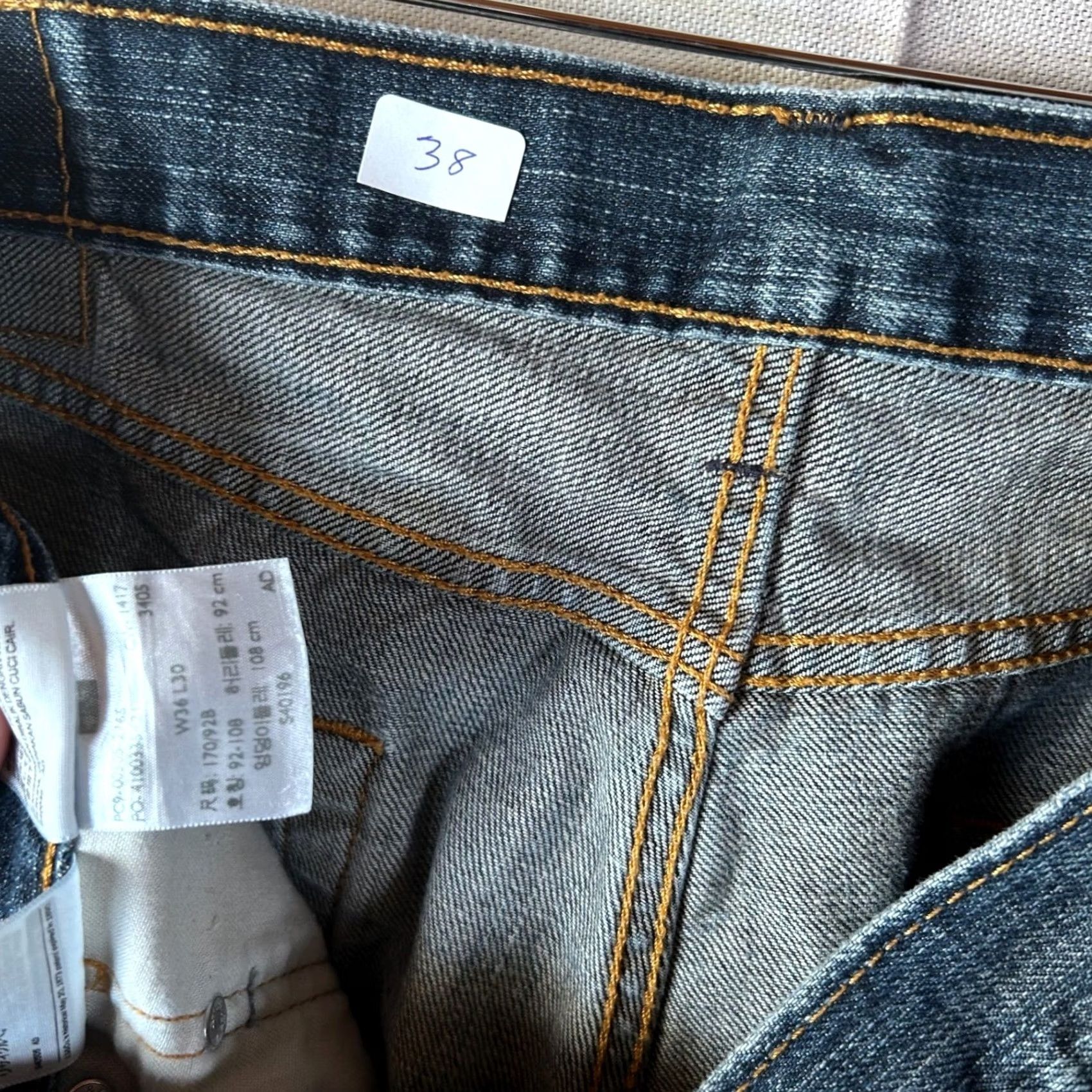 Levi's Levi's 505 Regular Fit Jeans Mens 36x30 Blue Denim 00505-2765 Straight Size US 36 / EU 52 - 2 Thumbnail