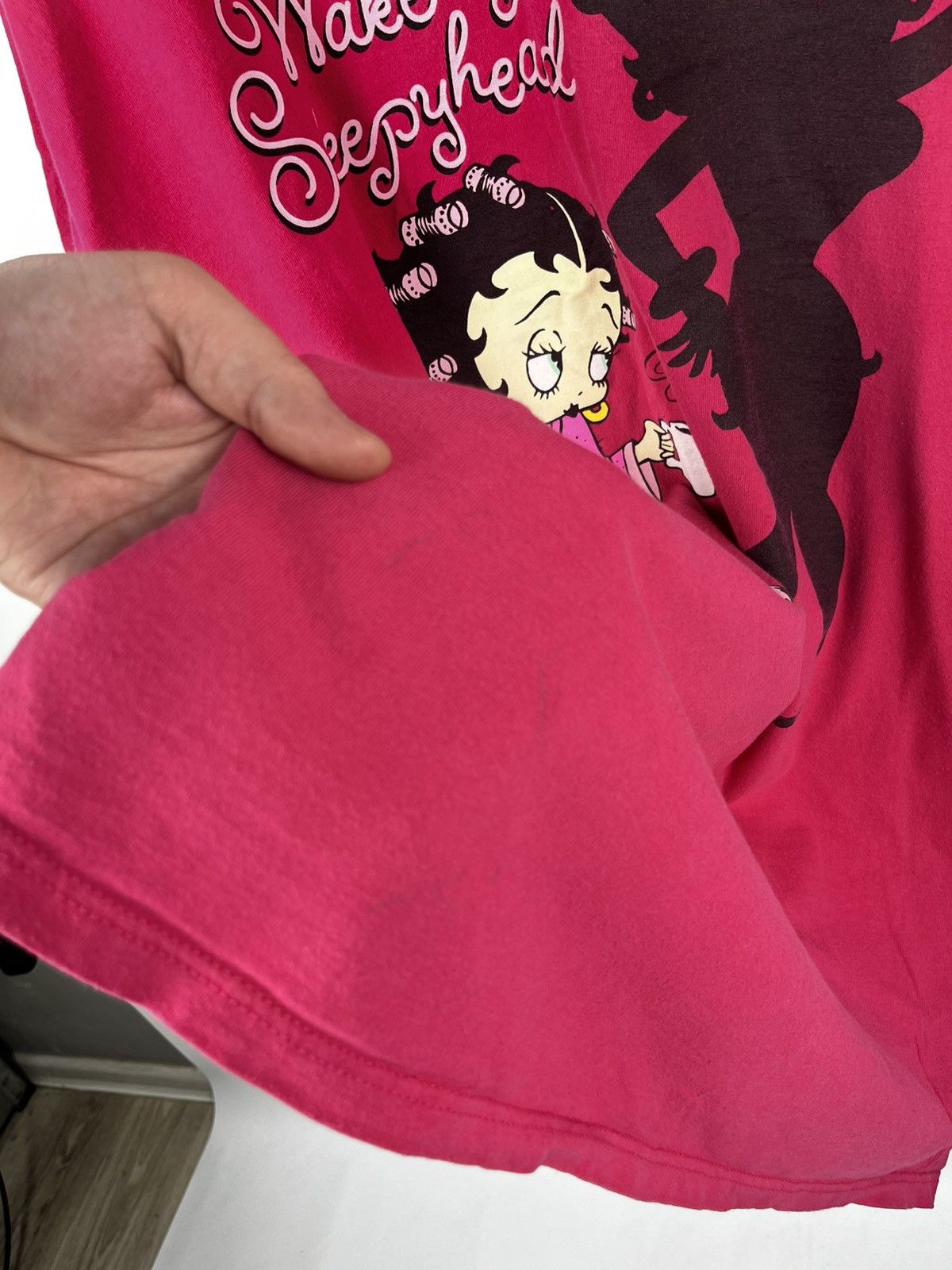 Vintage Berry Boop t shirt vintage 90s size XL made USA Size US XL / EU 56 / 4 - 8 Thumbnail