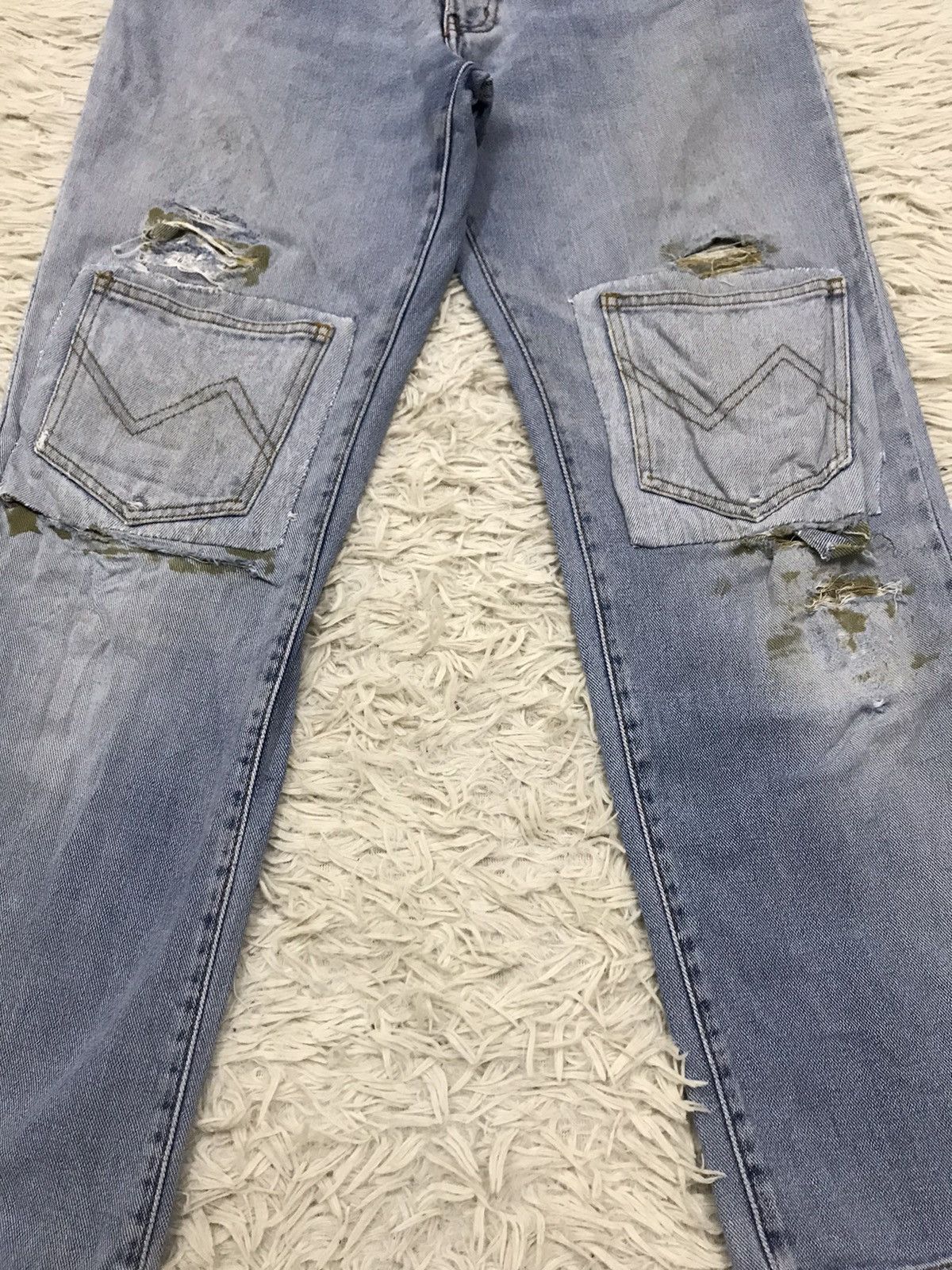 Japanese Brand × Vintage Vintage Sayotasu Co. ltd Blue Way Custom Distressed Jeans Size US 28 / EU 44 - 4 Thumbnail