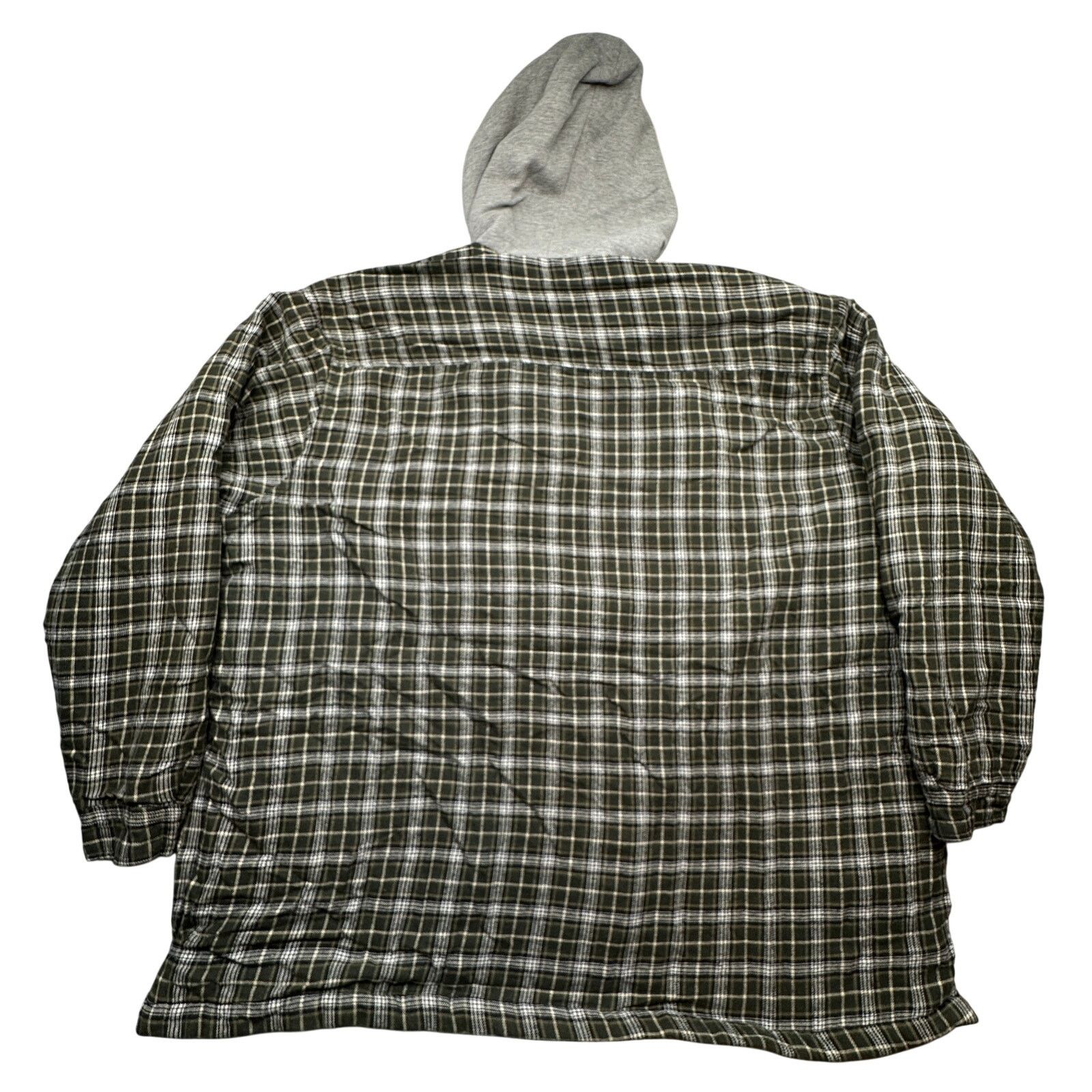 Wrangler Wrangler Riggs Workwear Quilt Lined Zip Flannel Jacket 2XL Size US XXL / EU 58 / 5 - 2 Thumbnail