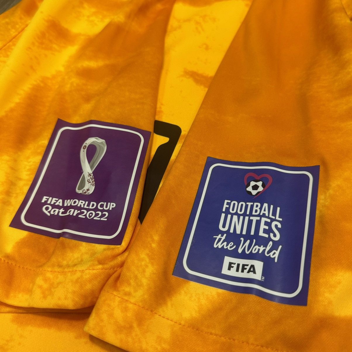 Nike Holland WC2022 home shirt #21 F.de jong Size US XL / EU 56 / 4 - 5 Thumbnail
