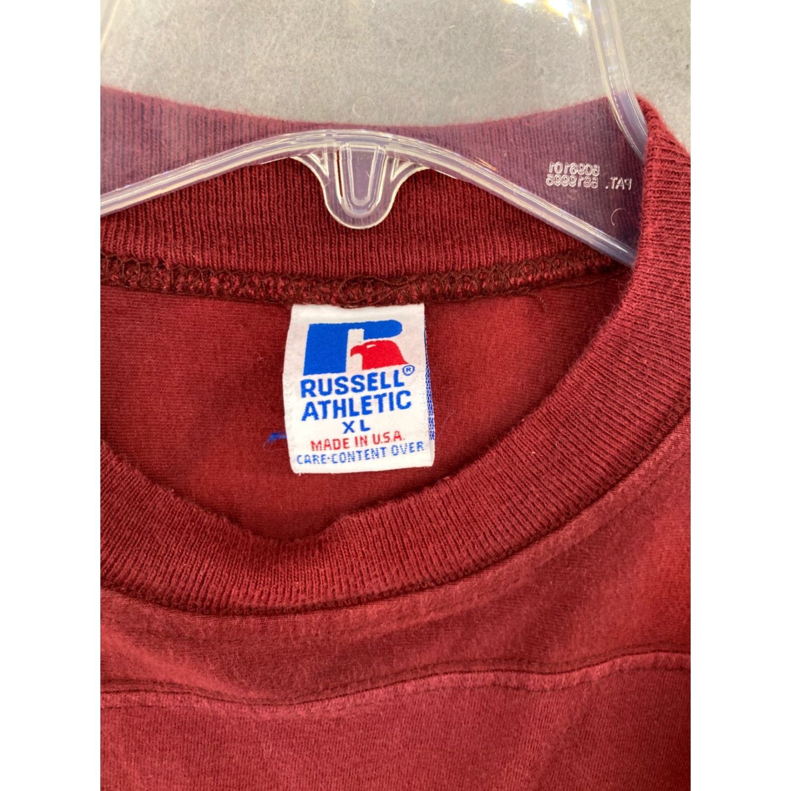 Russell Athletic Russell Athletic Mens TShirt XL Red KA Greek Gallery Size US XL / EU 56 / 4 - 4 Thumbnail