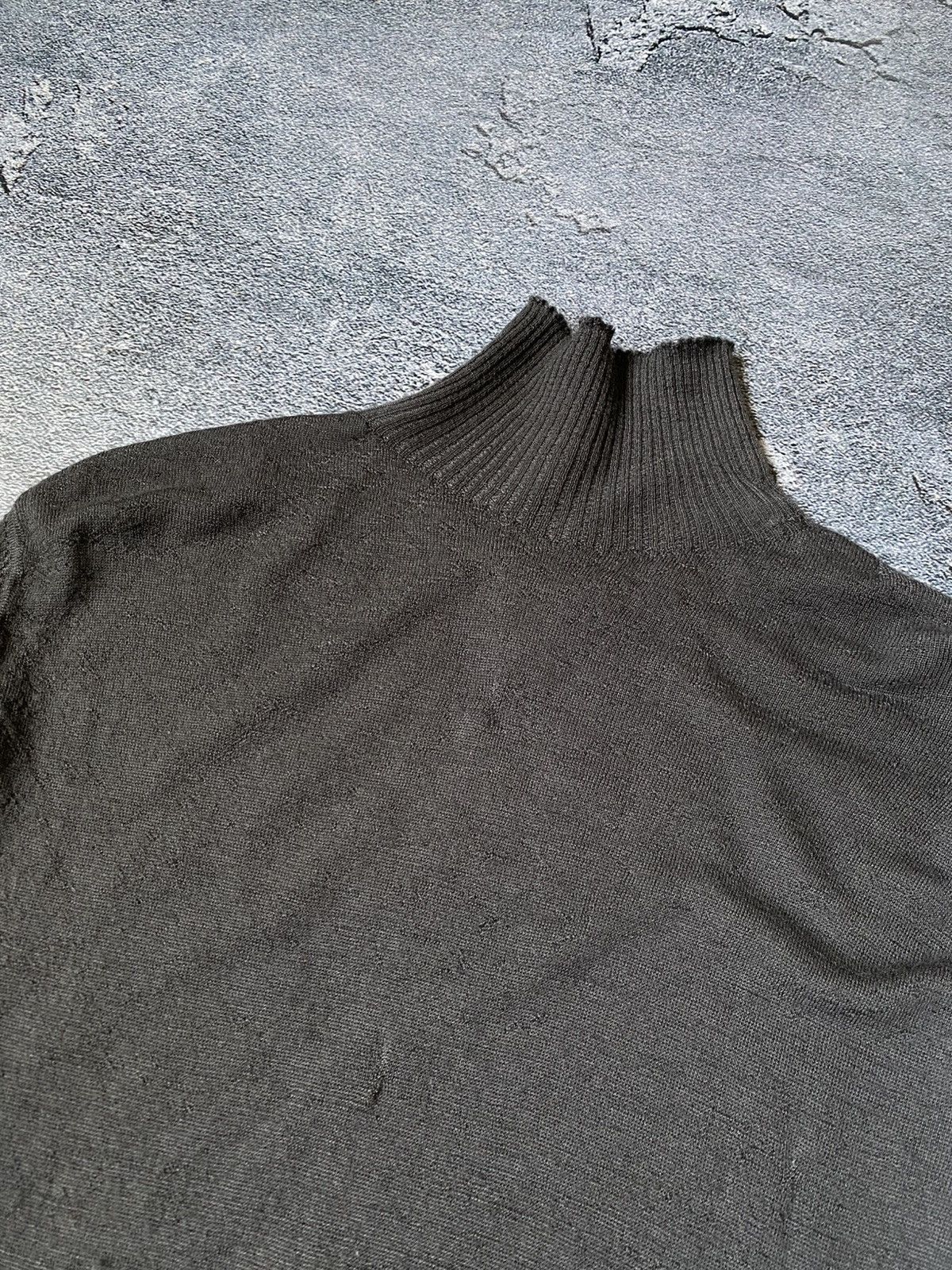 Rick Owens Rick Owens Gleam A/W 10 Cashmere Ribbed Long Sleeve Dress Size S / US 4 / IT 40 - 14 Thumbnail
