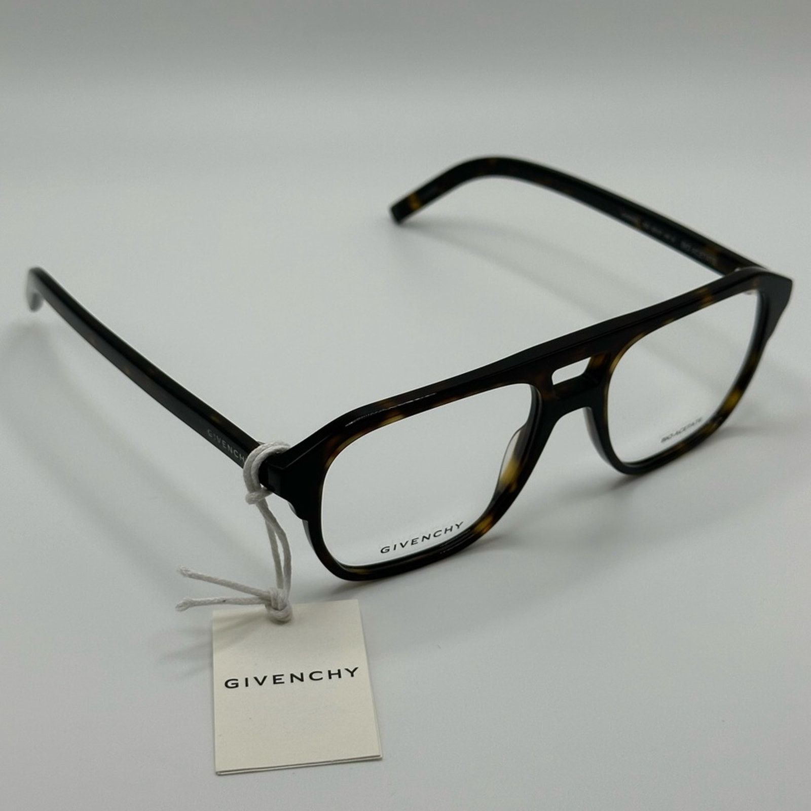 Givenchy NEW GIVENCHY Eyeglasses GV50035I V 093 Dark Havana Men Size ONE SIZE - 2 Thumbnail