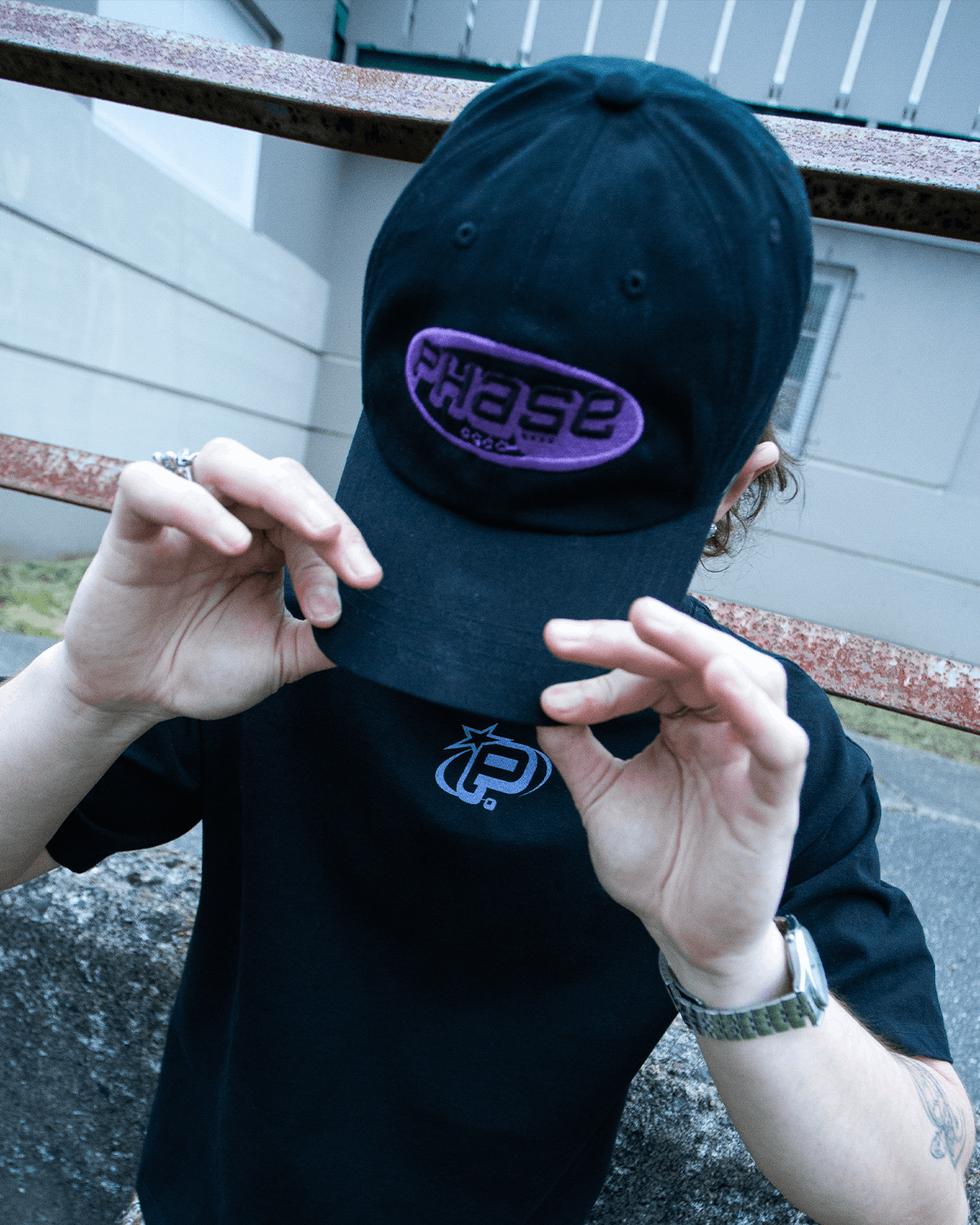 PHASE Garments Lilac "P2K" Dad Cap Size ONE SIZE - 3 Thumbnail