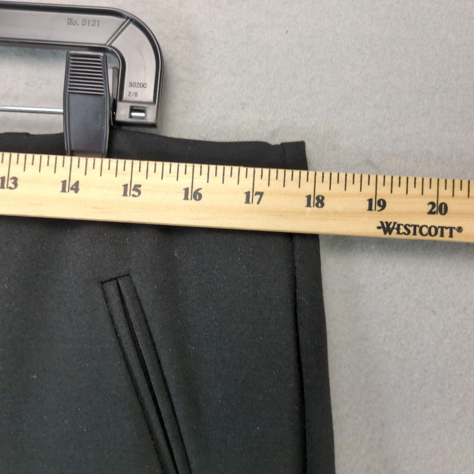 Chicos Chico's Black Straight Leg Pull-On Pants Women's 14 36x27" Size 36" / US 14 / IT 50 - 5 Thumbnail