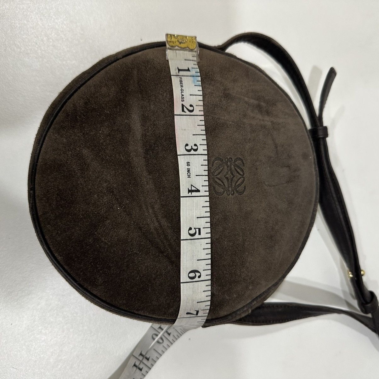 Loewe ‼️YES‼️ VINTAGE LOEWE SUEDE LEATHER CROSSBODY SLING BAG Size ONE SIZE - 11 Thumbnail