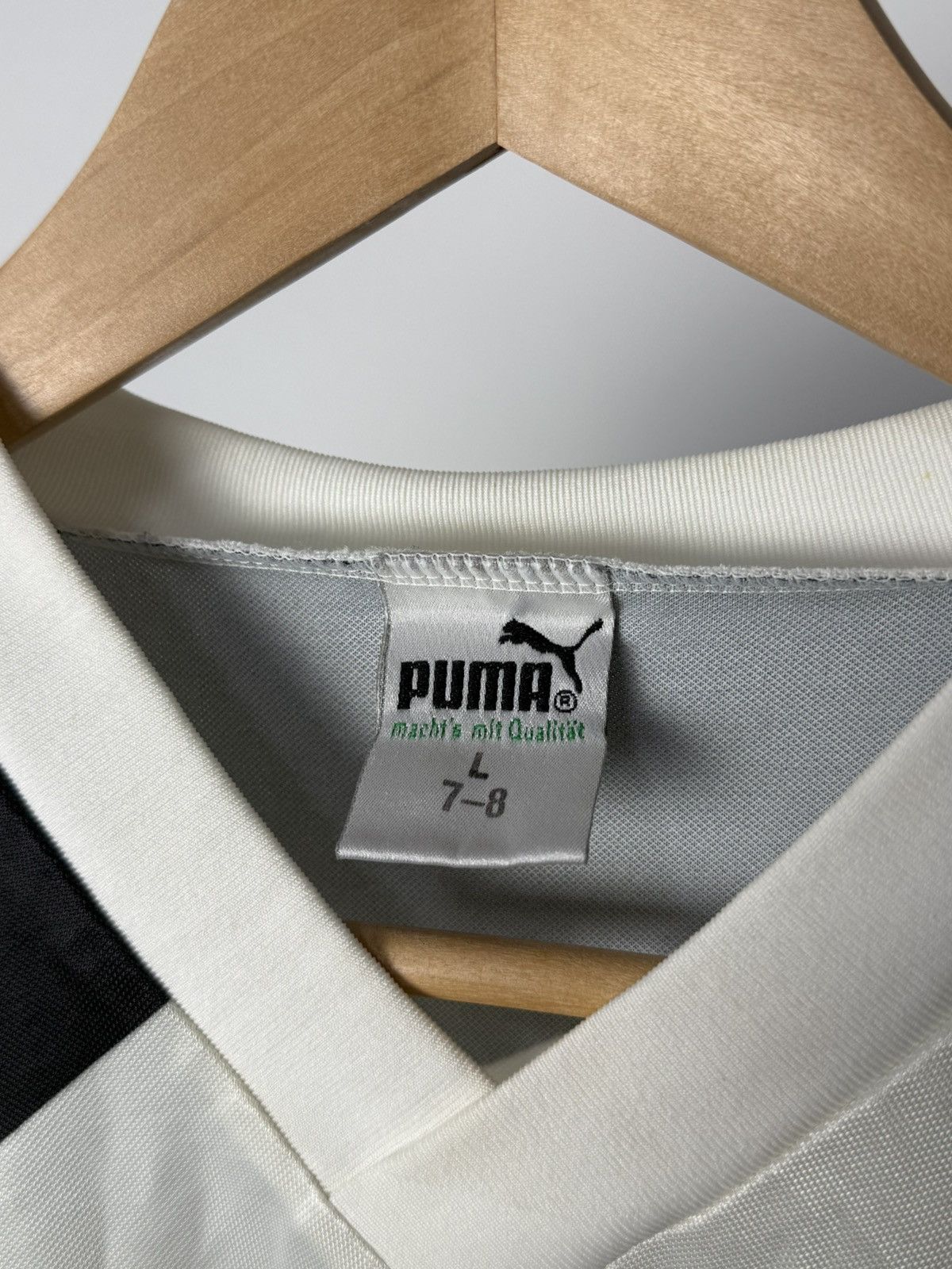Puma × Vintage Vintage Puma Made In West Germany Long Sleeve Soccer Jersey Size US L / EU 52-54 / 3 - 5 Thumbnail