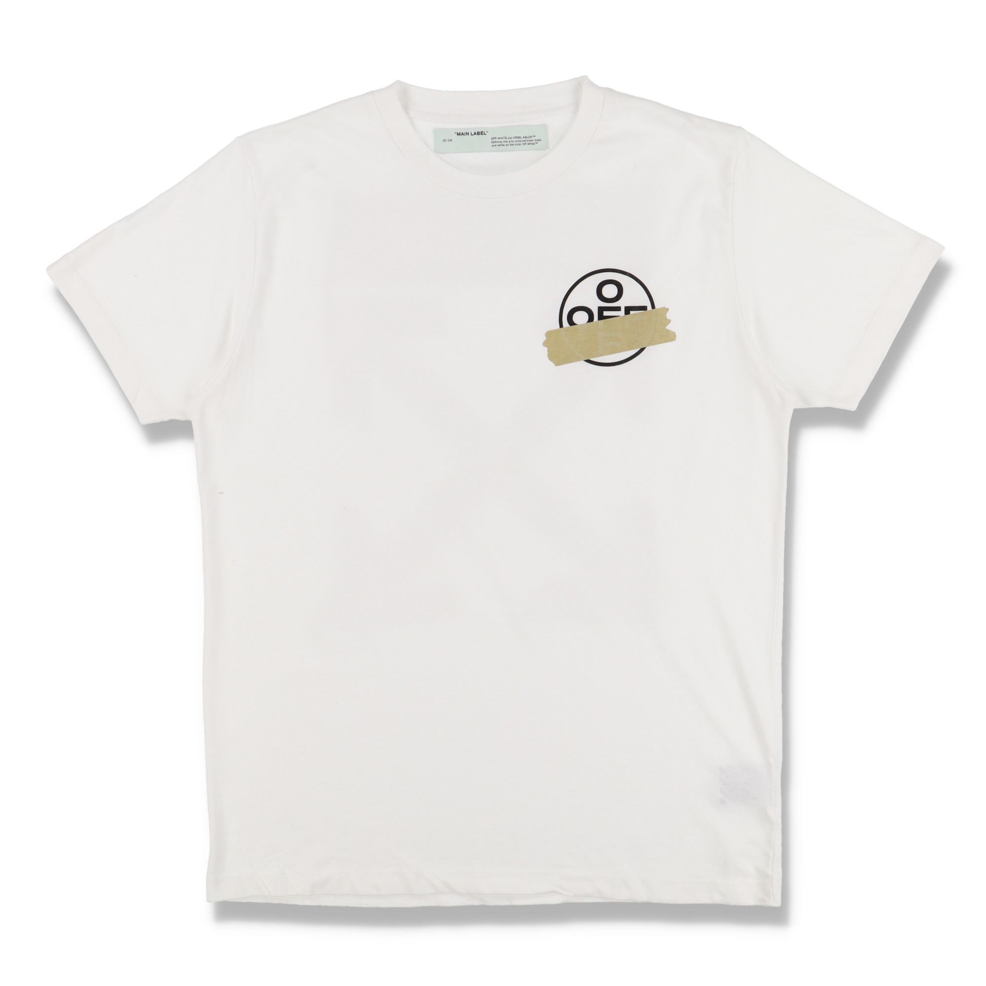 Off-White White Tape Arrows Logo T-Shirt Size XL / US 12-14 / IT 48-50 - 6 Thumbnail
