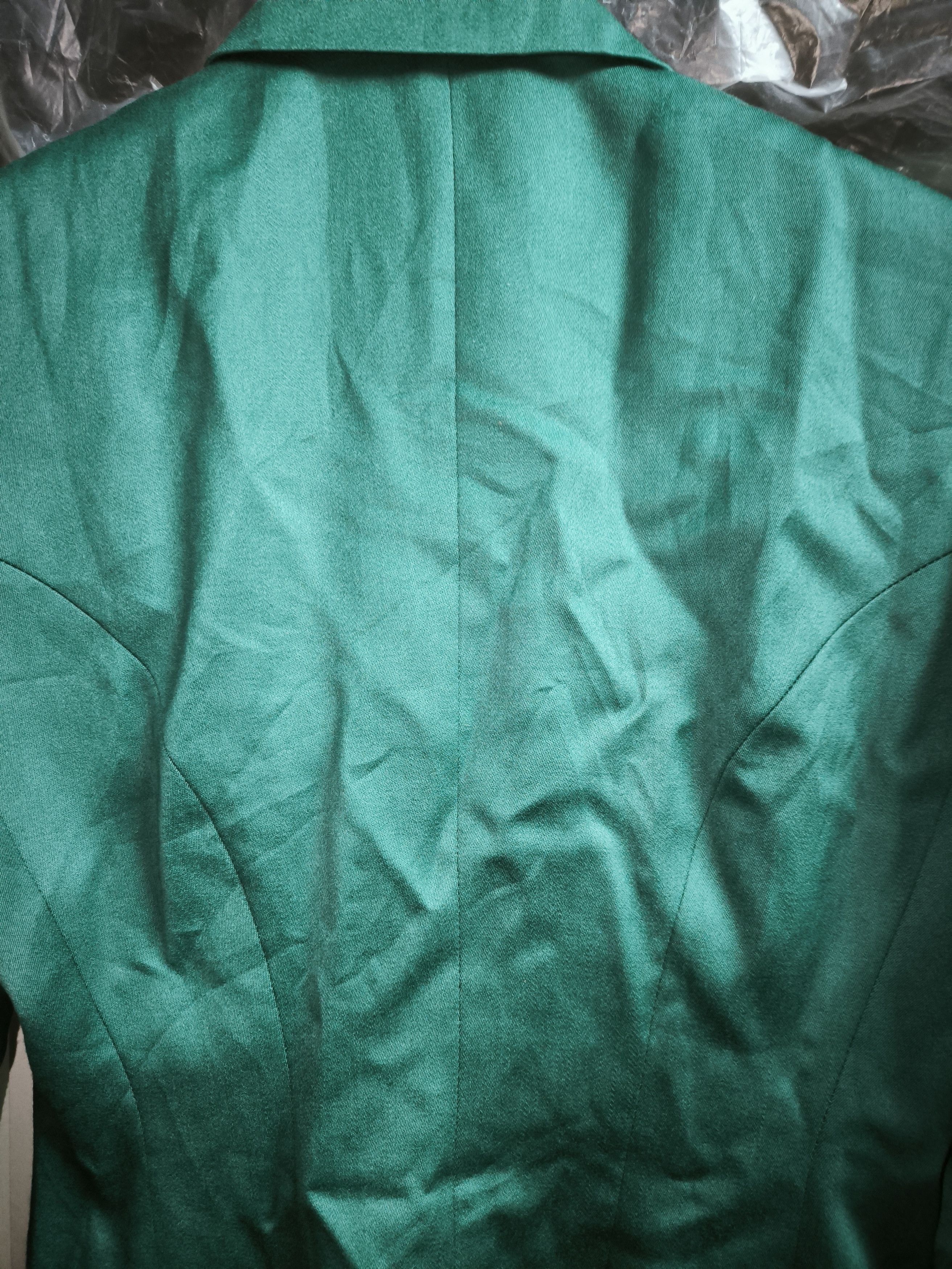 Designer × Katharine Hamnett London × Vintage Wool Curpa Green Size M / US 6-8 / IT 42-44 - 7 Thumbnail