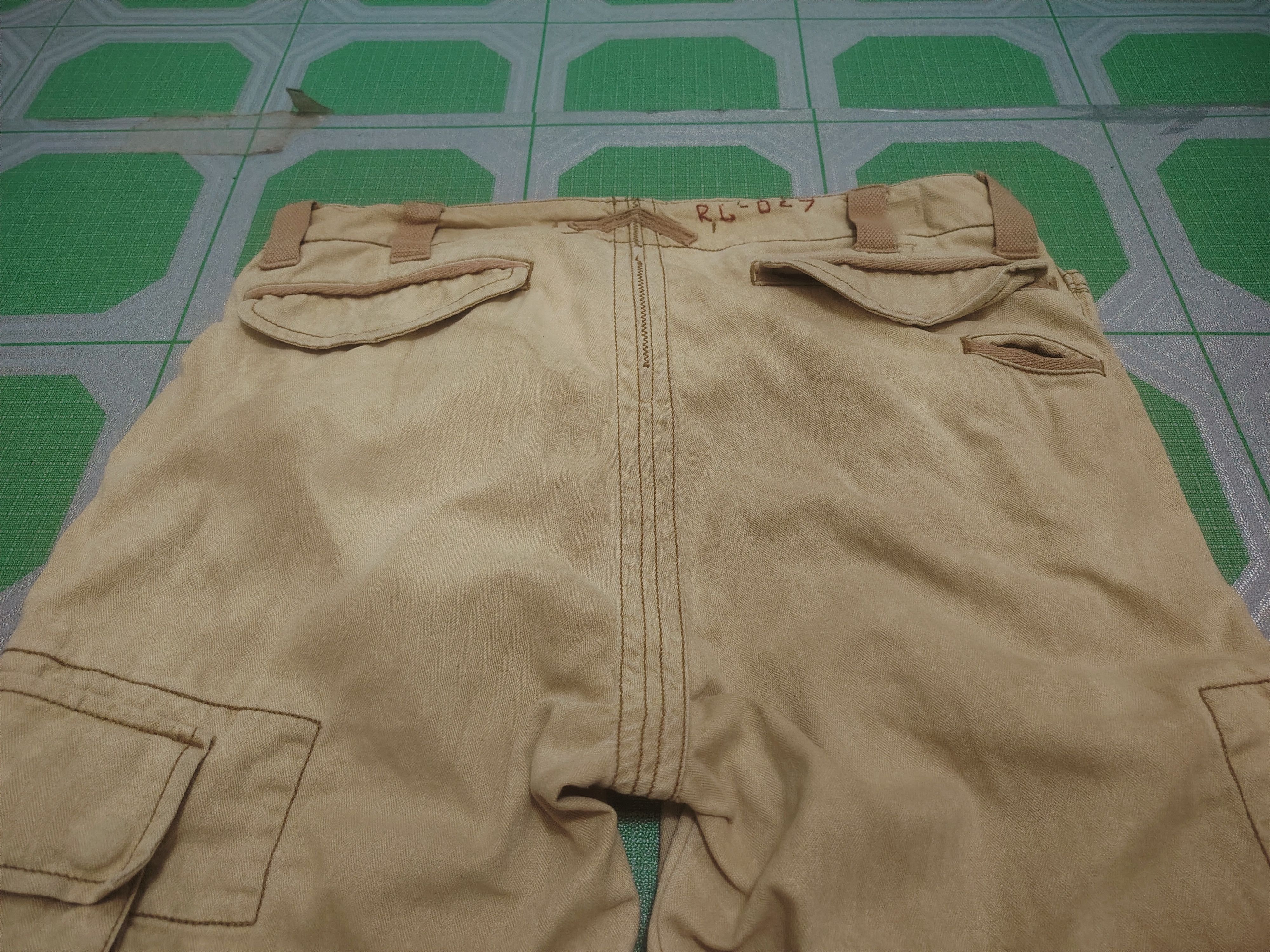 Polo Ralph Lauren Vtg Polo RL Multipocket distressed Bleachers Cargo Pants Size US 32 / EU 48 - 13 Thumbnail