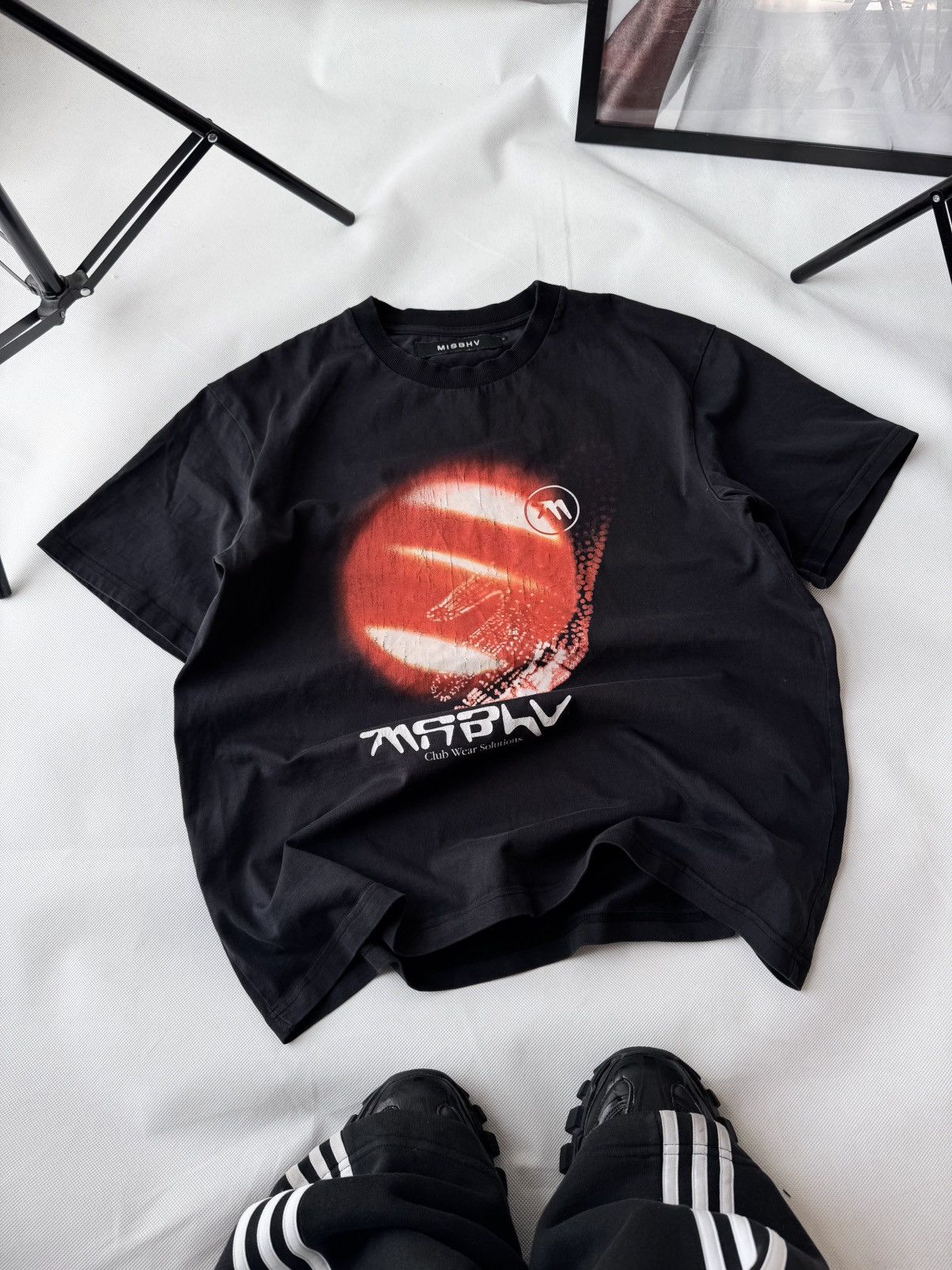 Apex Archive MISBHV Aphex Twin Tee Lsize Washed Black Hype Size US L / EU 52-54 / 3 - 1 Thumbnail