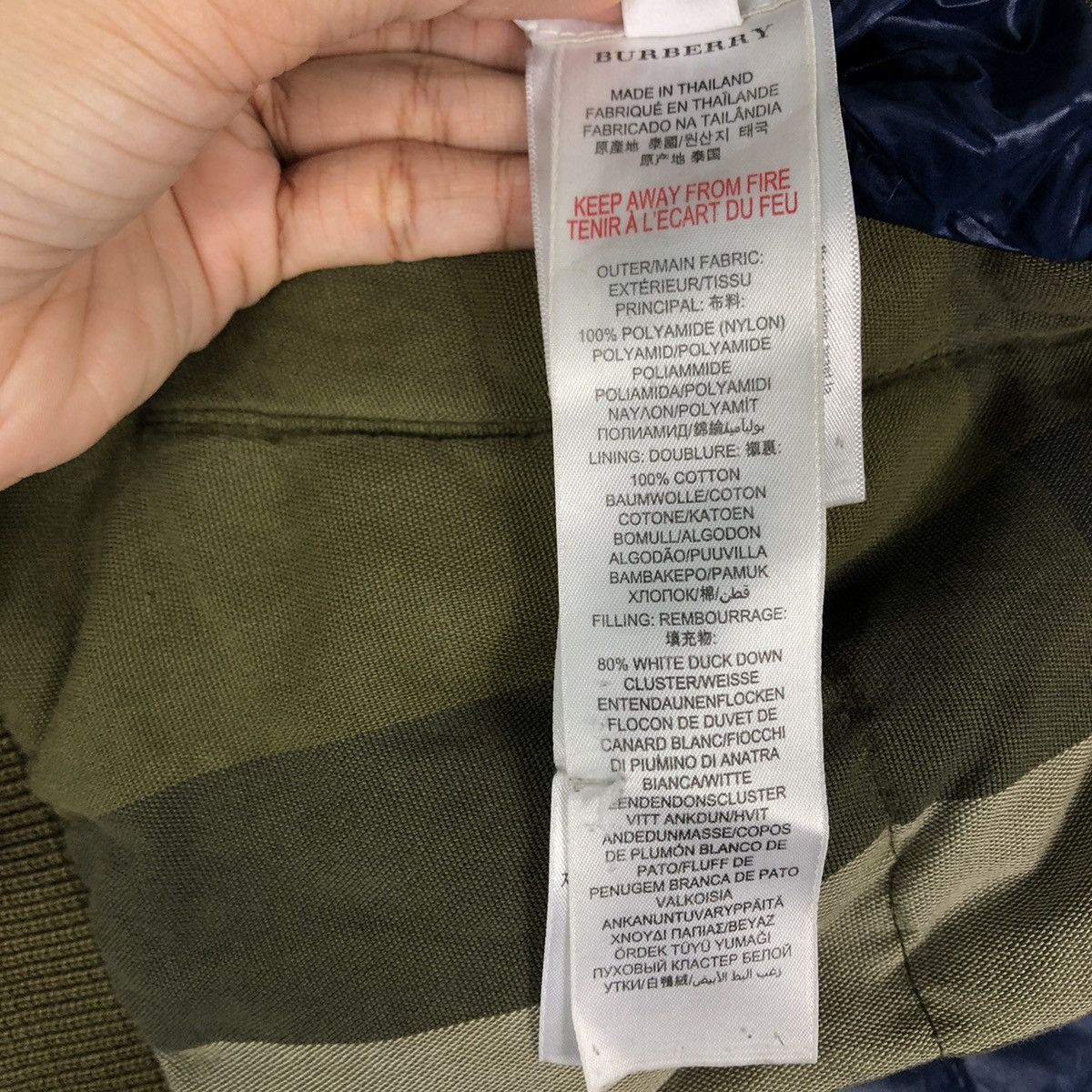 Burberry 🔥Vintage Reversible Puffer Down Jacket Burberry Children Size US M / EU 48-50 / 2 - 24 Thumbnail