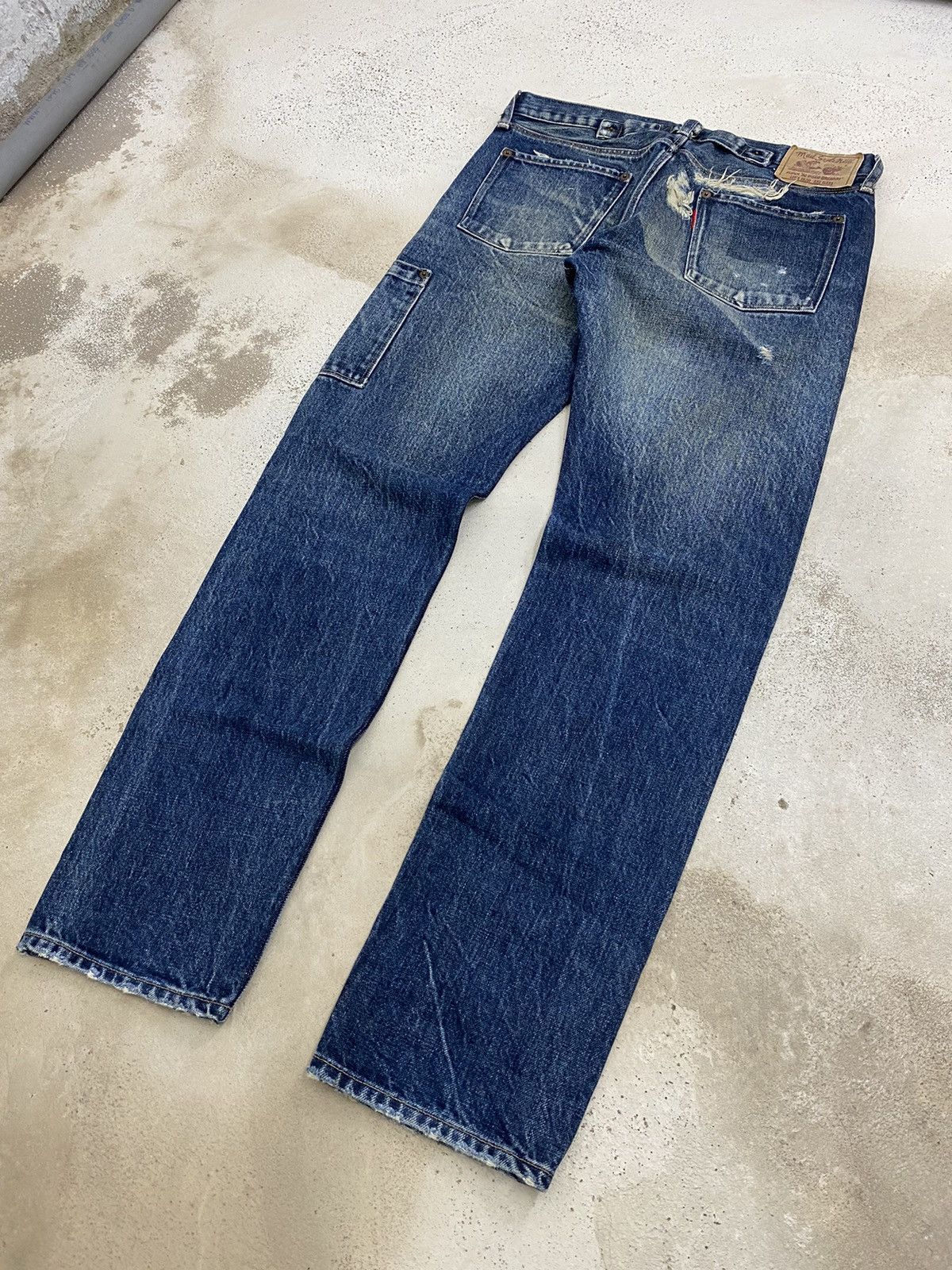 If Six Was Nine Rna Slang Inc Japan Selvedge Dirty Mud Washed Wax Pocket Size US 31 - 5 Thumbnail