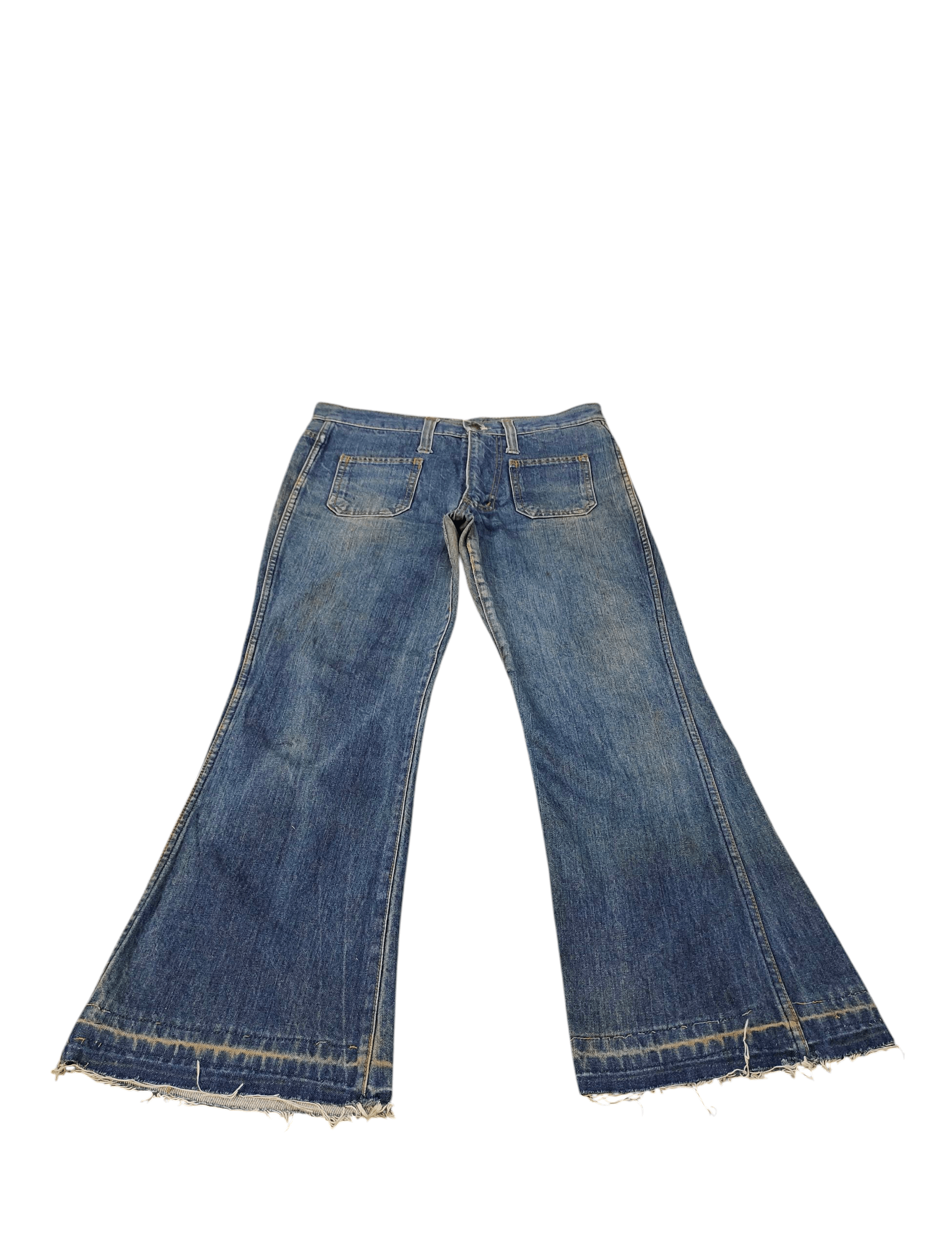 If Six Was Nine Flare Jeans Acme Japan Denim Bootcut Ifsixwasnine Lgb Size US 32 / EU 48 - 5 Thumbnail
