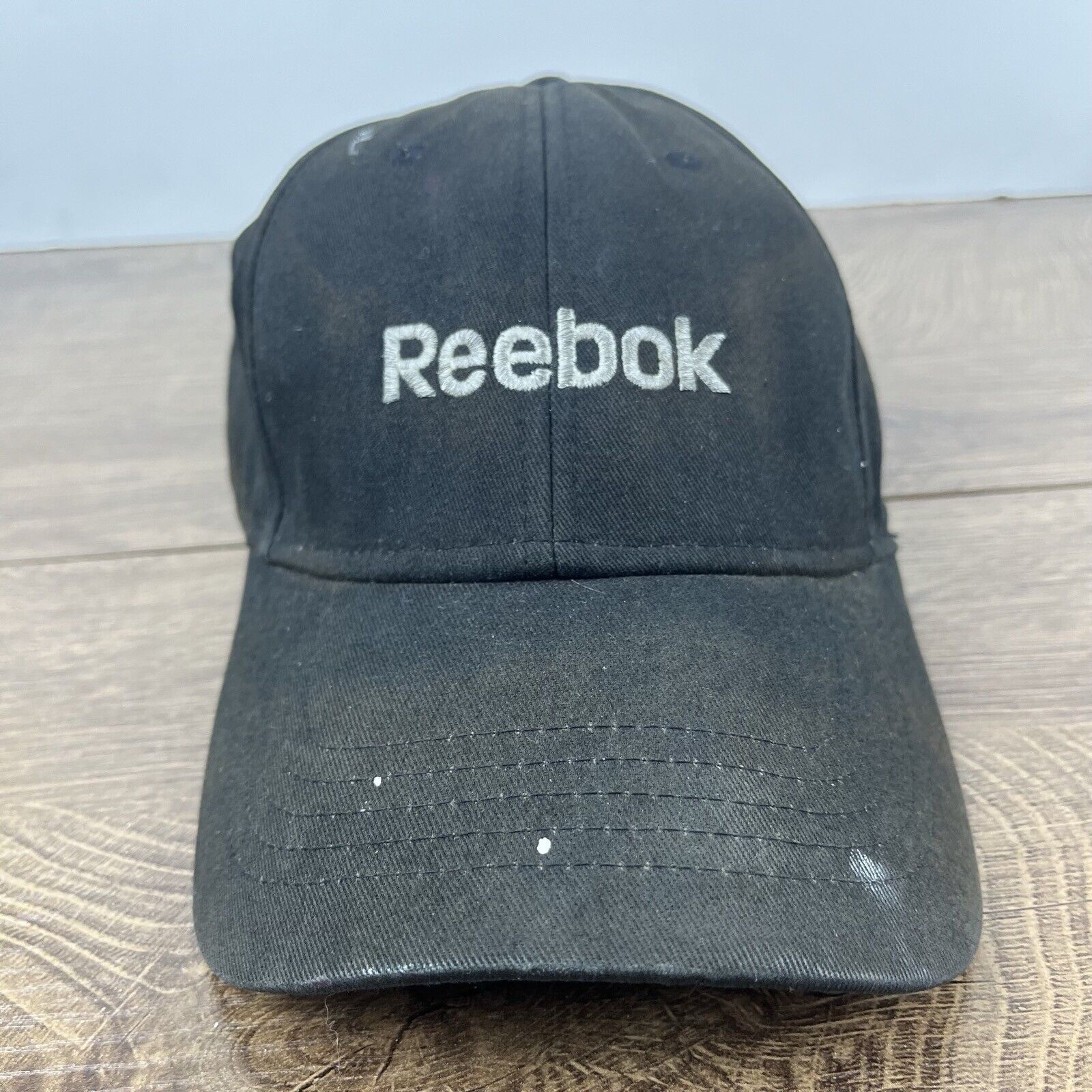 Reebok Reebok Black Baseball Hat Reebok Black Adjustable Hat Black Size ONE SIZE - 2 Thumbnail