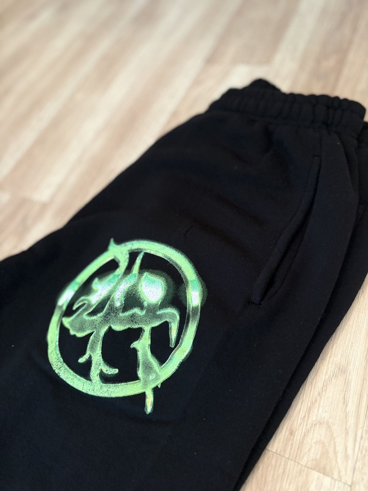 Lost hills Lost Hills Black Graphic Sweatpants Size US 30 / EU 46 - 3 Thumbnail