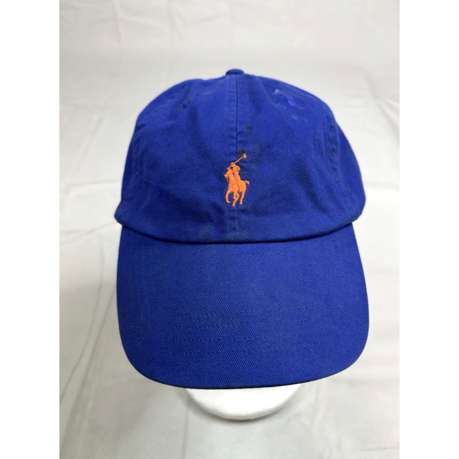 Polo Ralph Lauren Polo Ralph Lauren Hat Cap Blue Leather Strap Back Pony Embroidered Logo Dad Casual Mens Size US M / EU 48-50 / 2 - 3 Thumbnail
