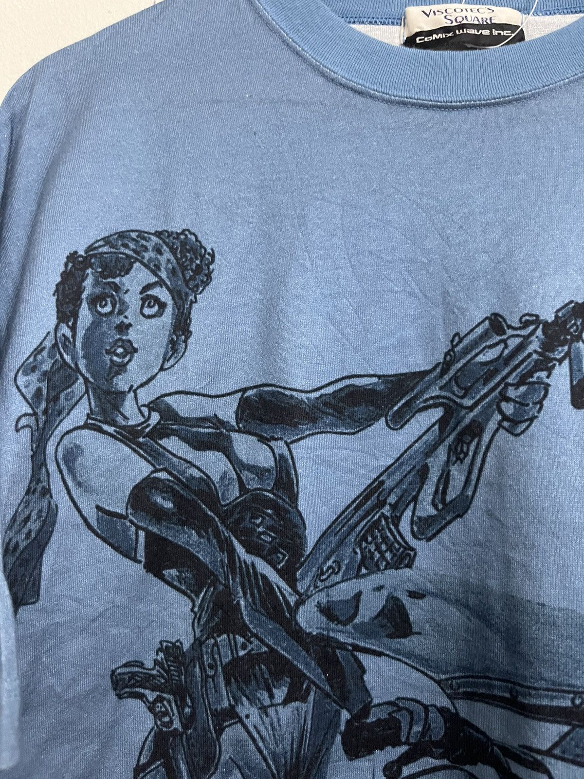 Anime 💥Y2K 2000s WILD SEVEN Sexy Girl Anime Comic Wave Inc Tee Size US L / EU 52-54 / 3 - 4 Thumbnail