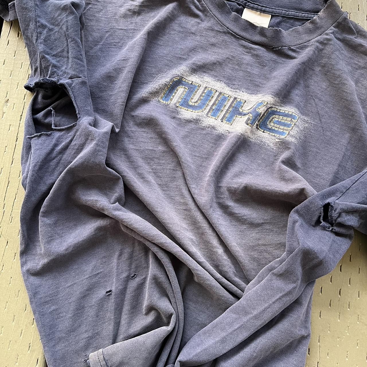 Nike × Vintage Vintage Nike Mid Check Logo T-shirt Large Size US XXL / EU 58 / 5 - 5 Thumbnail
