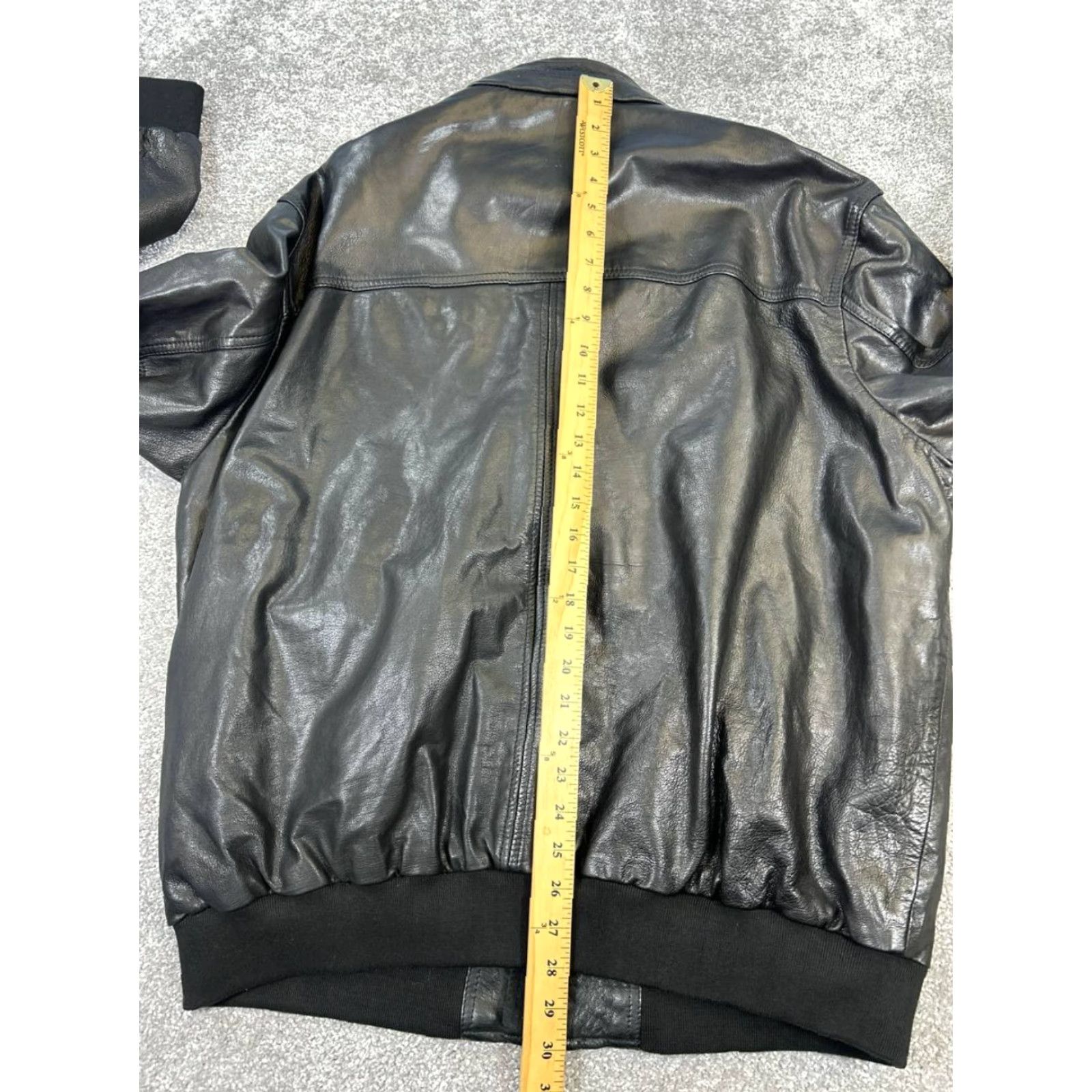 French Connection French Connection Jacket Mens Xxl Black Leather Full Zip Size US XXL / EU 58 / 5 - 7 Thumbnail