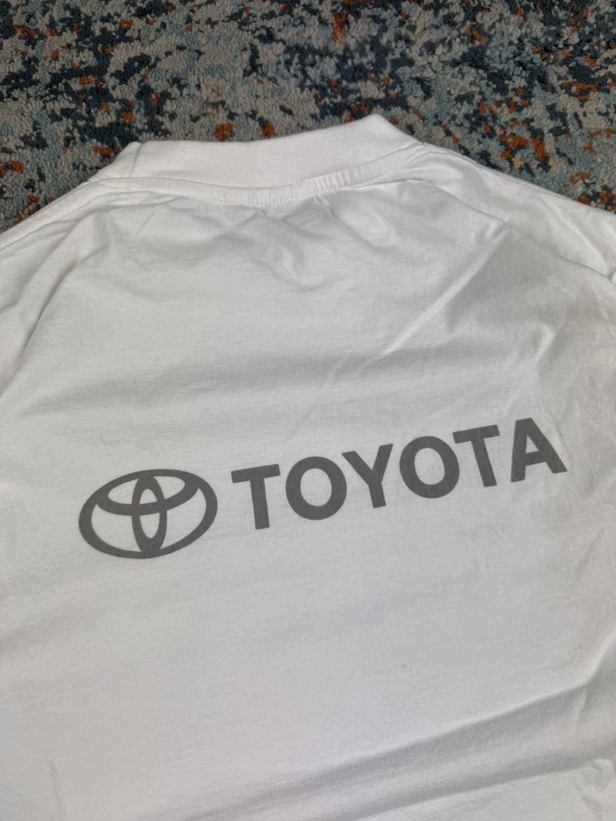 Vintage Vintage 90s Toyota logo spellout racing jdm tee Size US M / EU 48-50 / 2 - 7 Thumbnail