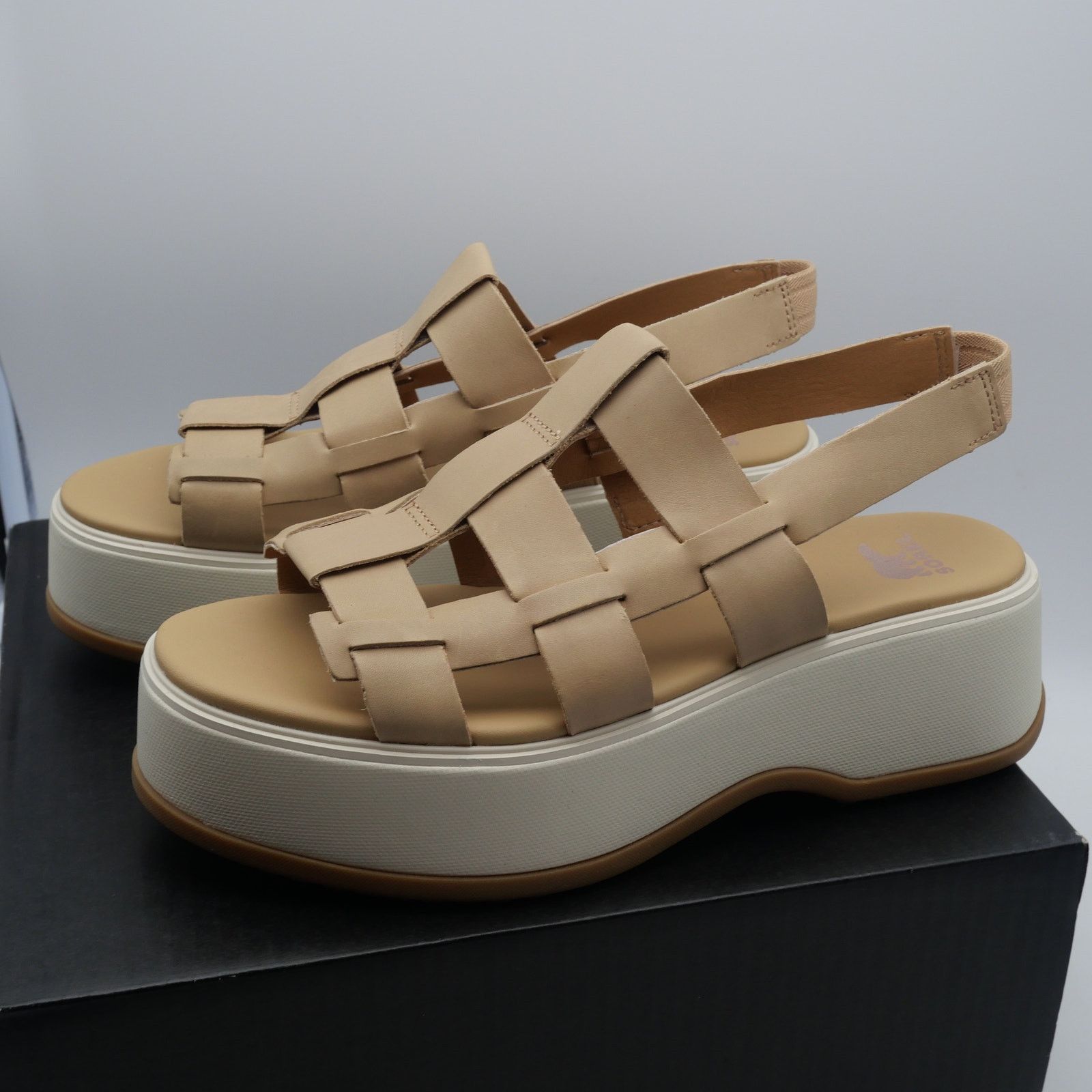 SOREL NEW Sorel Women's 9.5 Dayspring Slingback Sandals Tan Size US 9.5 / IT 39.5 - 2 Thumbnail