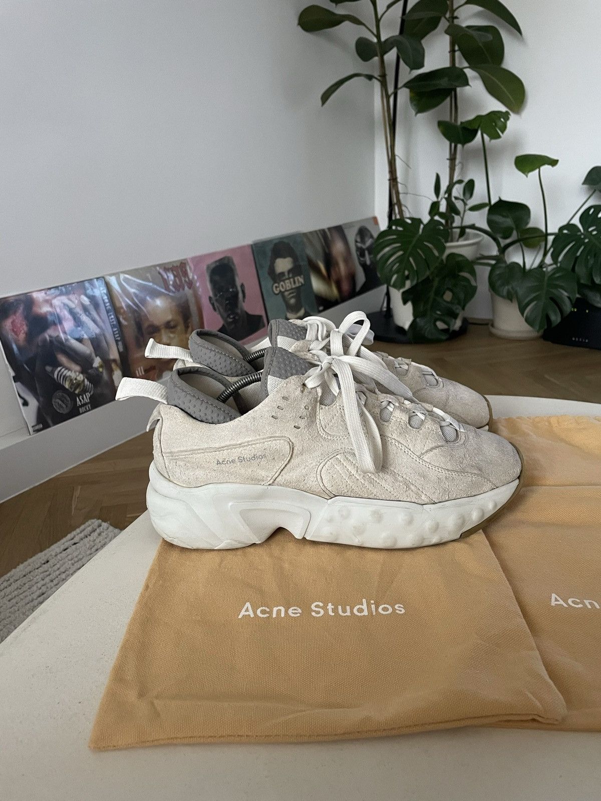 Acne Studios Acne Studios Rockaway Manhattan Chunky Sneakers Suede Rare Size US 8 / EU 41 - 3 Thumbnail